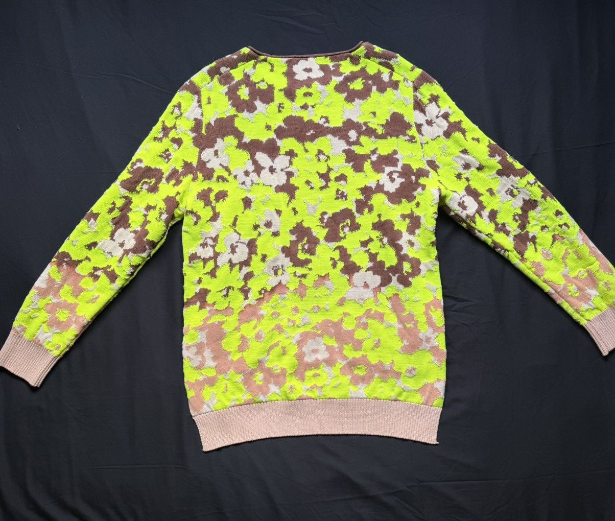 Dior Dior Abstract Floral Jacquard Knit Sweater Medium Size US M / EU 48-50 / 2 - 11 Thumbnail