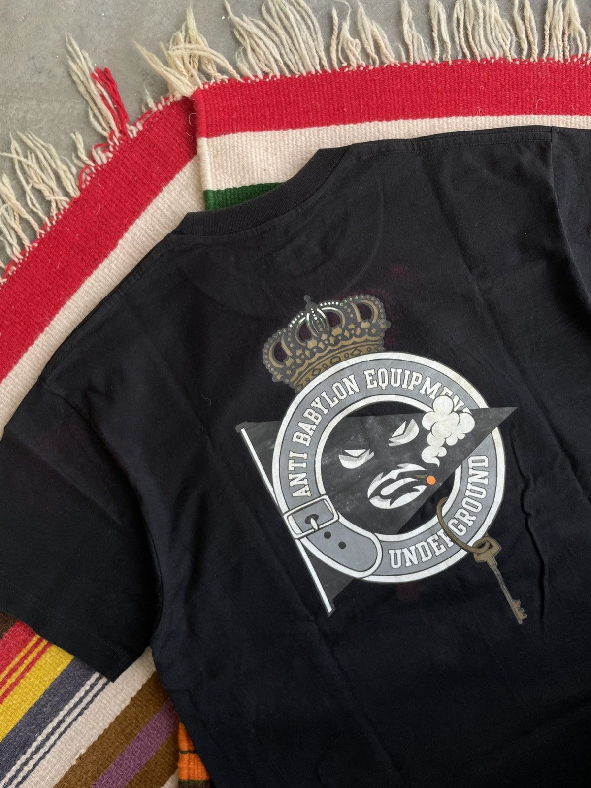 Japanese Brand × Nitraid × Vintage VTG Nitraid Anti Babylon Equipment Tee Size US M / EU 48-50 / 2 - 8 Thumbnail