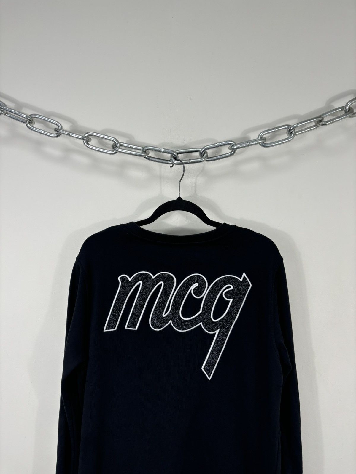 Alexander McQueen Alexander McQueen Women’s MCQ Big Carpet Logo Sweatshirt Size M / US 6-8 / IT 42-44 - 10 Thumbnail