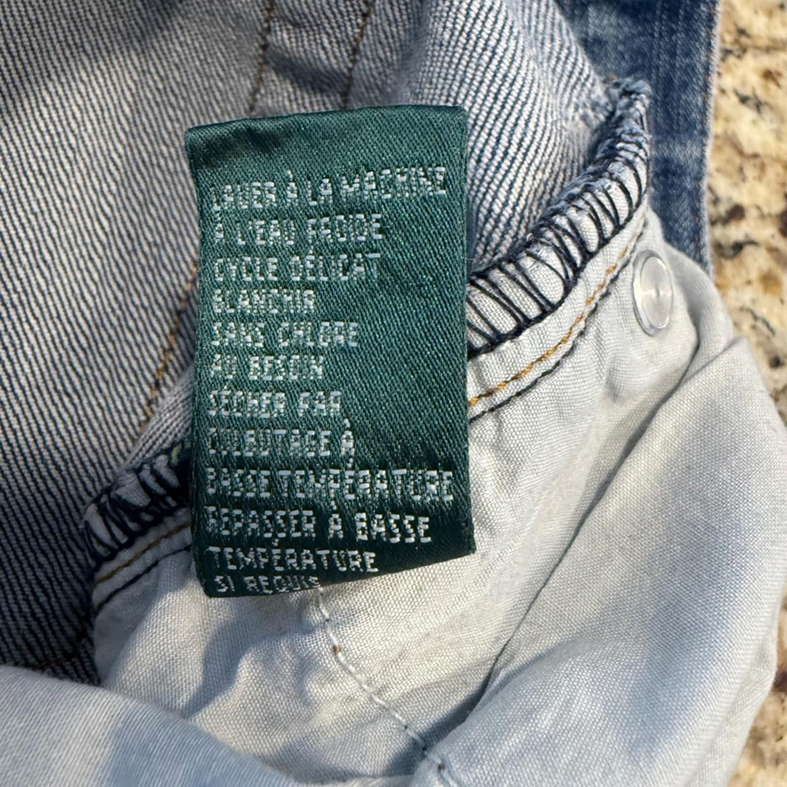 Other Lauren Jeans Co. Ralph Lauren distressed denim jeans SZ 10P Size 32" / US 10 / IT 46 - 7 Thumbnail