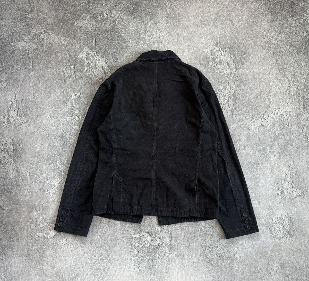 Rundholz Rundholz M/size avantgarde zip denim blazer jacket casual Size M / US 6-8 / IT 42-44 - 11 Thumbnail