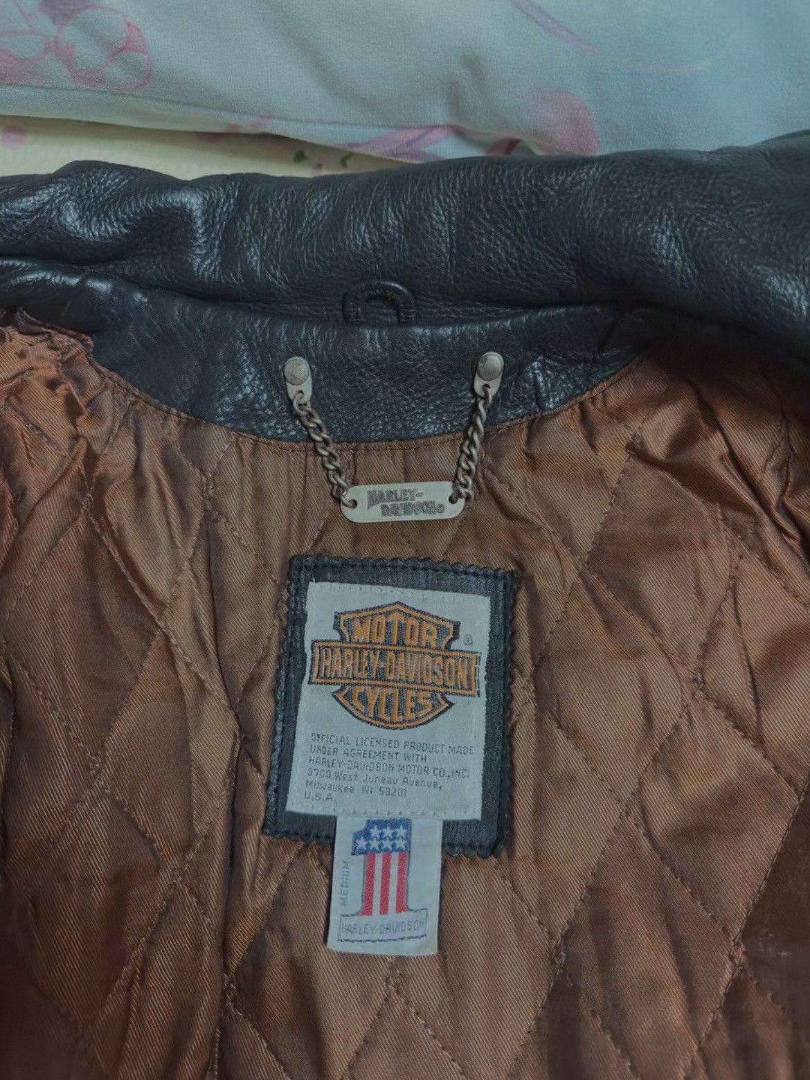 Harley Davidson 80s Harley-Davidson Cavaliers Leather Jacket – Vintage Size US M / EU 48-50 / 2 - 4 Thumbnail