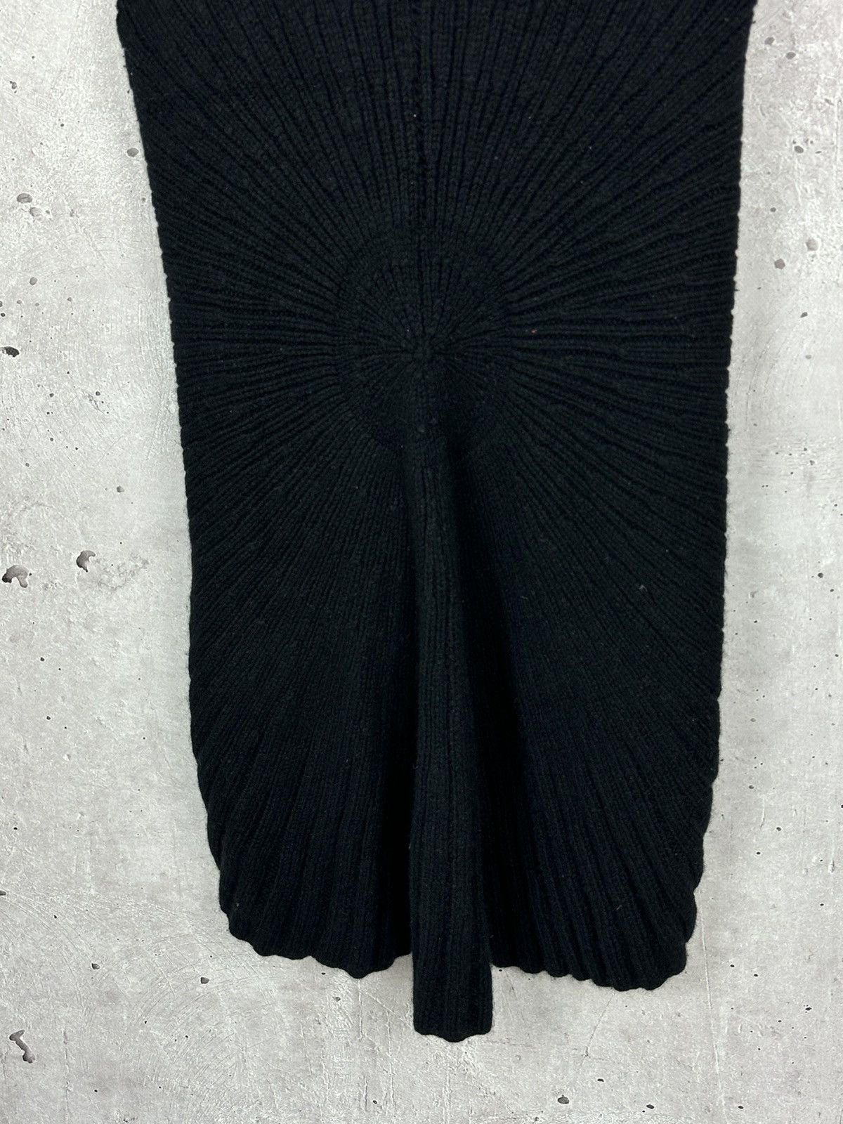 Ralph Lauren Black Label × Vintage Ralph Lauren Black Label Wool Knit Poncho Cardigan Size S / US 4 / IT 40 - 9 Thumbnail