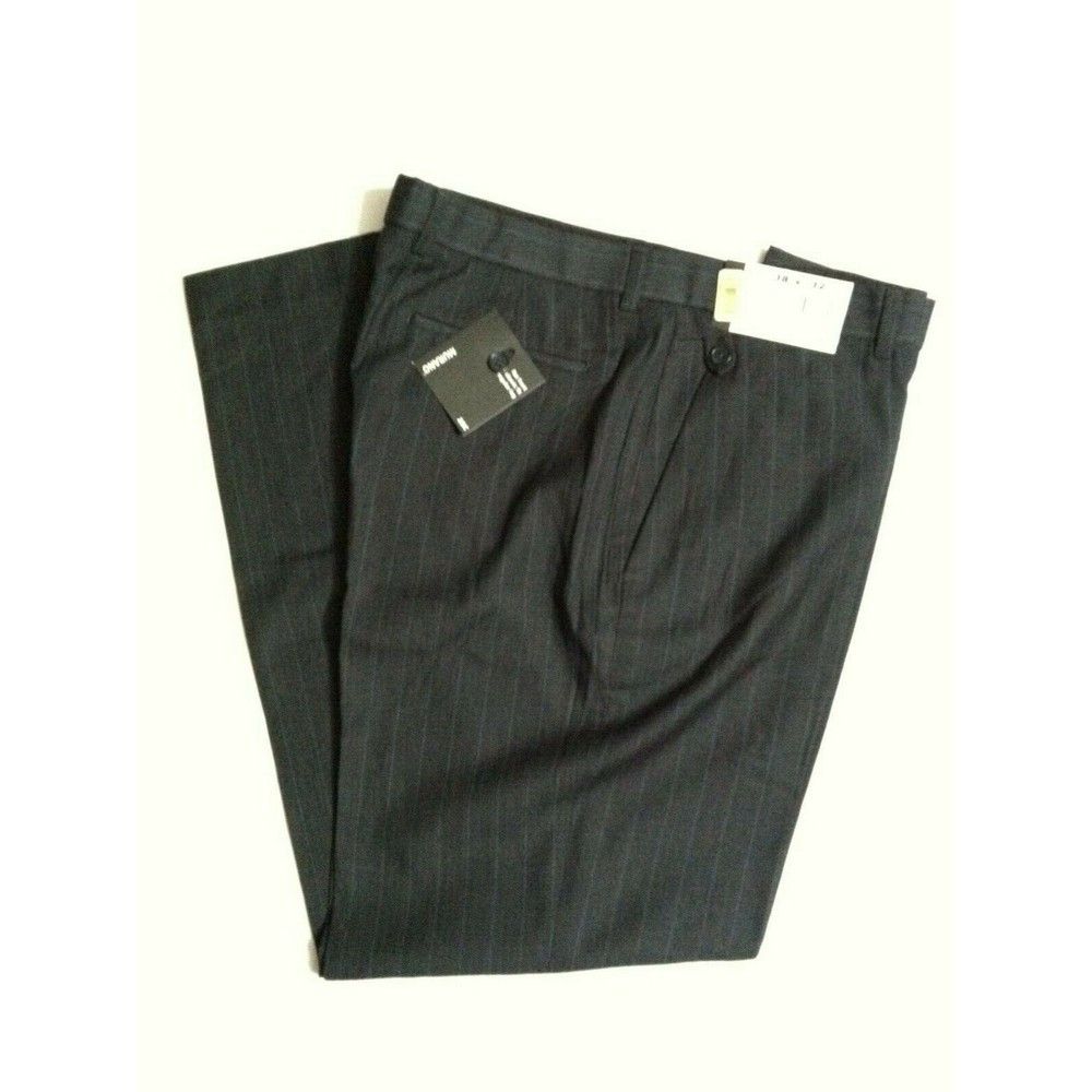 Murano MURANO MENS NEW 68%POLYESTER 32%RAYON DRESS PANTS 38/32 Size 38L - 1 Thumbnail