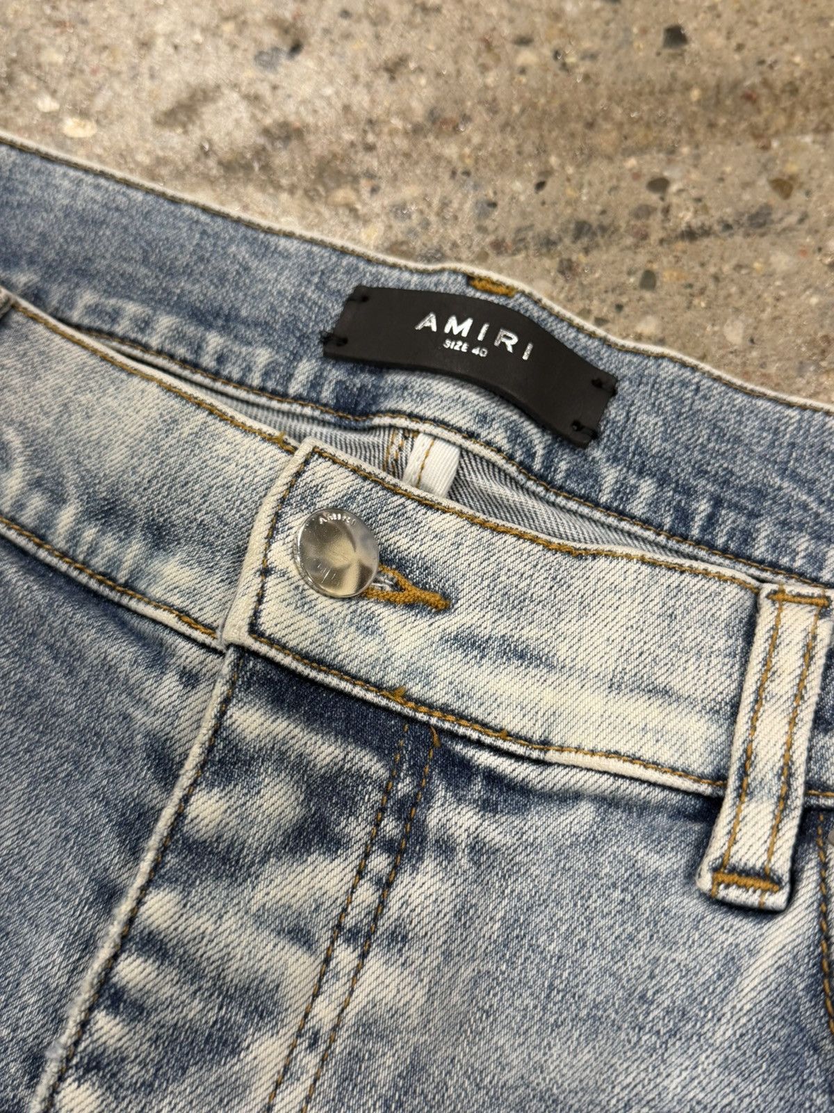 Amiri Amiri Stone Indigo Jeans NEW 1000$ Size US 38 / EU 54 - 2 Thumbnail