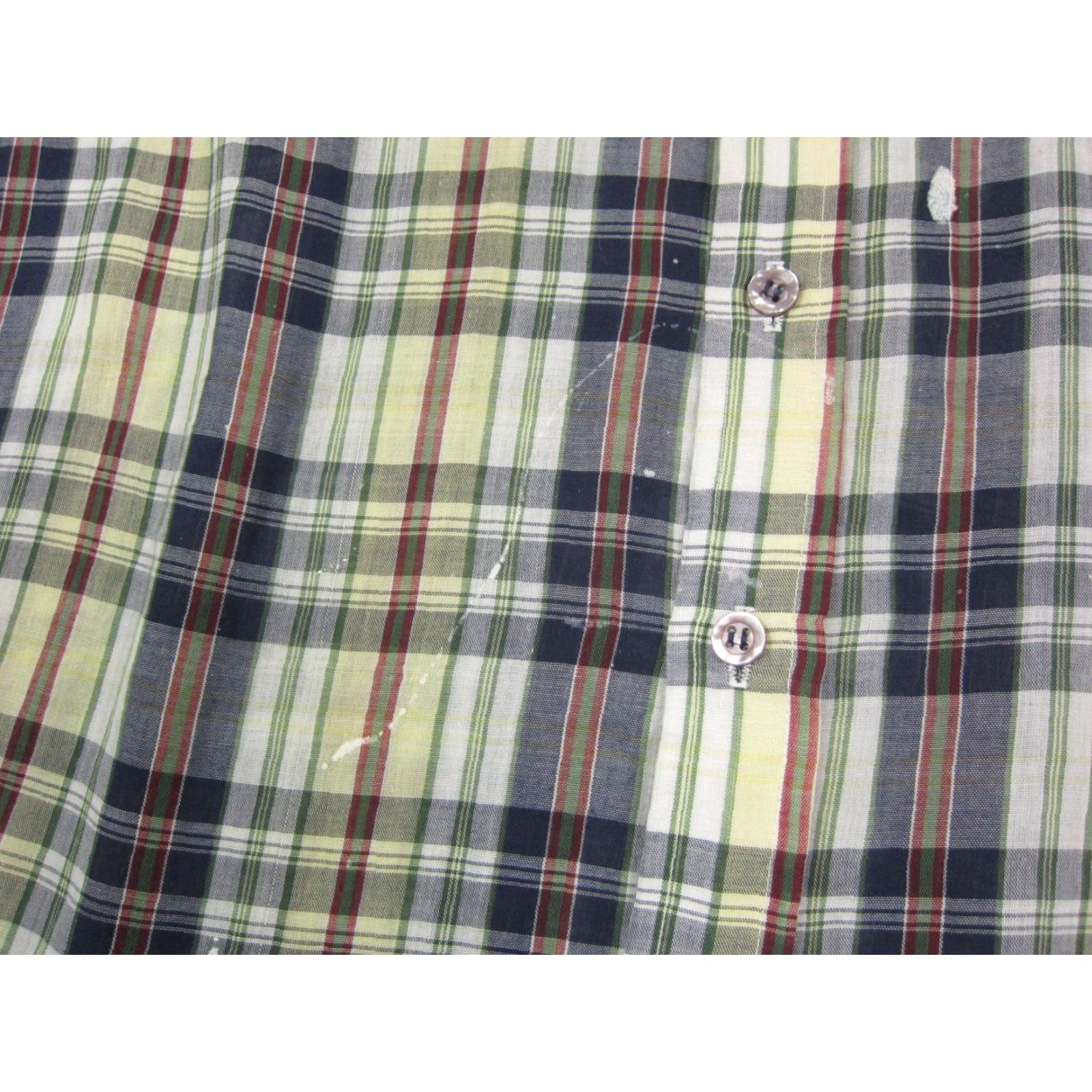 Sears Sears Shirt XL Mens Blue Plaid Vintage Button-Up 60s 70s Classic Casual Short Sleeve Vintage Sears Shirt XL Mens Blue Plaid 60s 70s Size US XL / EU 56 / 4 - 5 Thumbnail