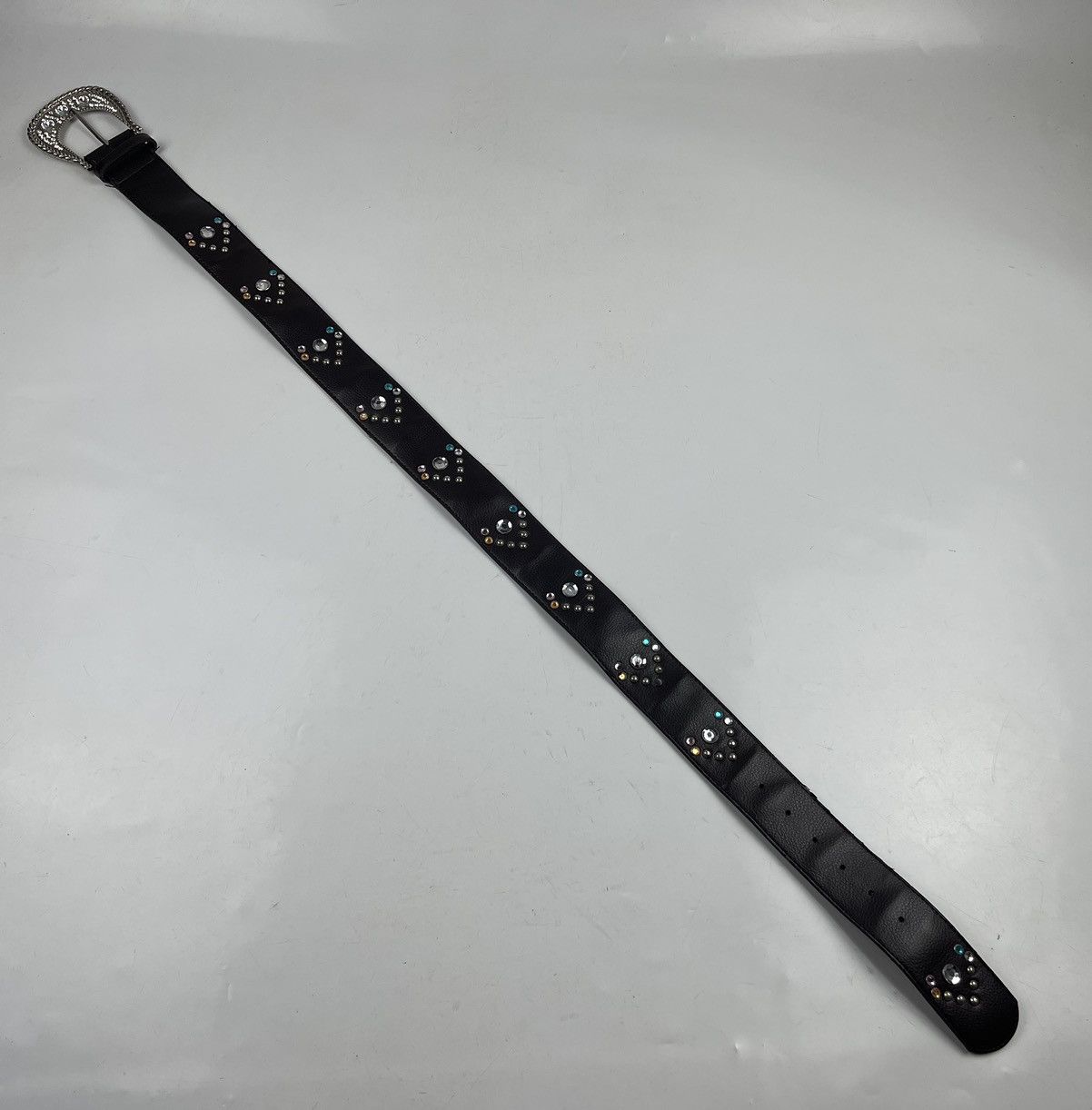 Other studded pvc belt tg2 Size 36 - 2 Thumbnail