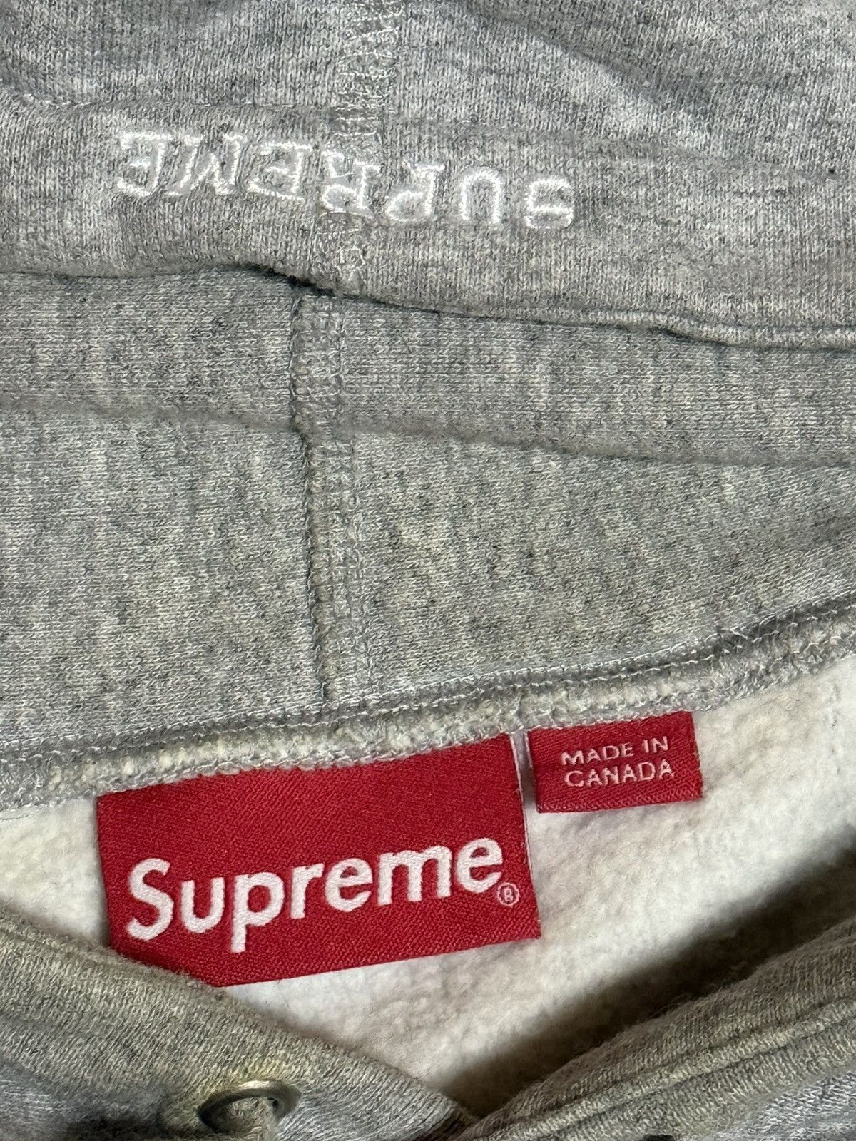 Supreme Supreme Reflective S Logo Grey Hooded Sweatshirt XL w/ Tag Size US XL / EU 56 / 4 - 5 Thumbnail