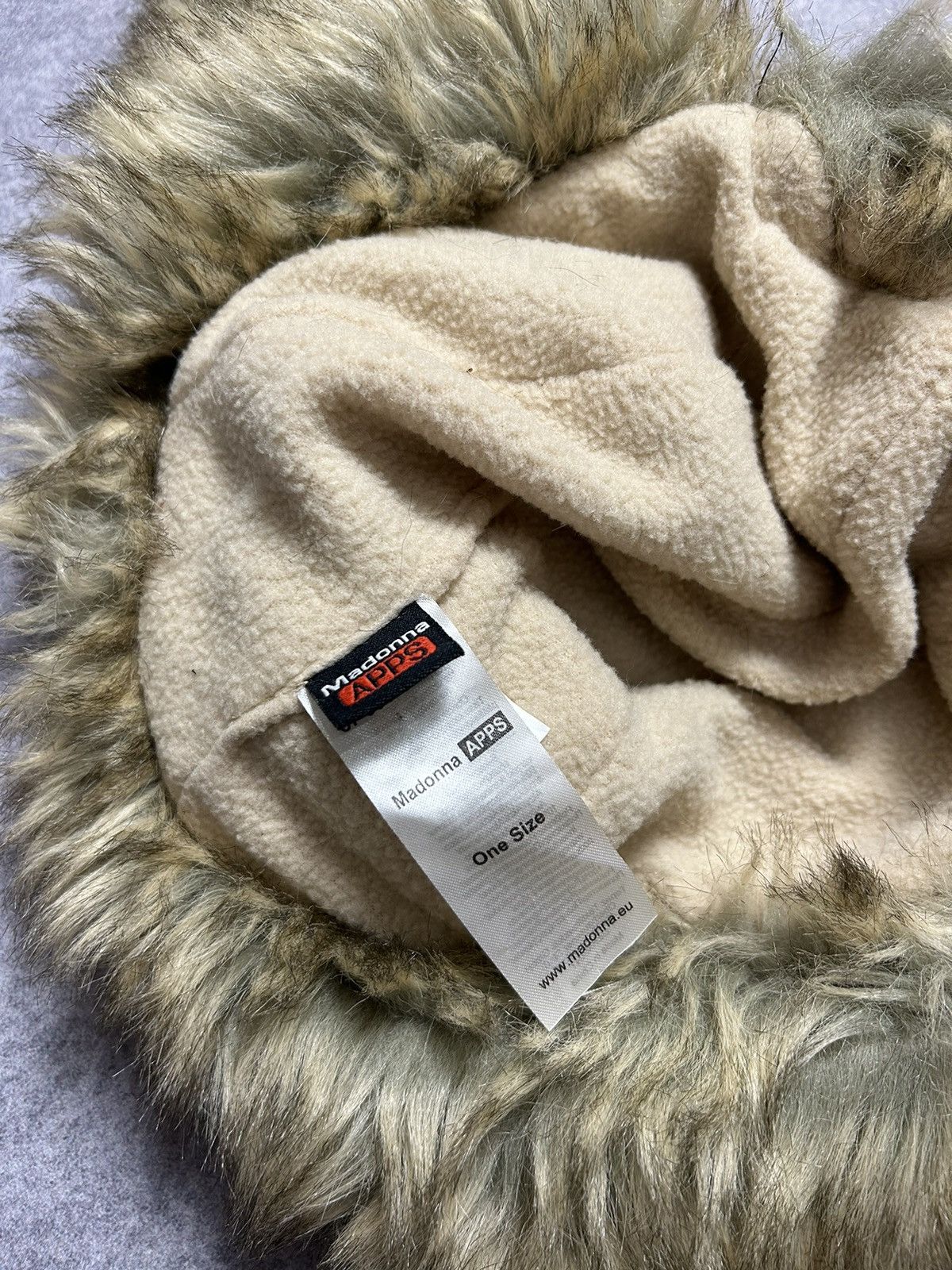 Japanese Brand × Vintage Vintage Y2K USHANKA Mohair Fuzzy 90’s Hat Asap Rocky Style Size ONE SIZE - 4 Thumbnail