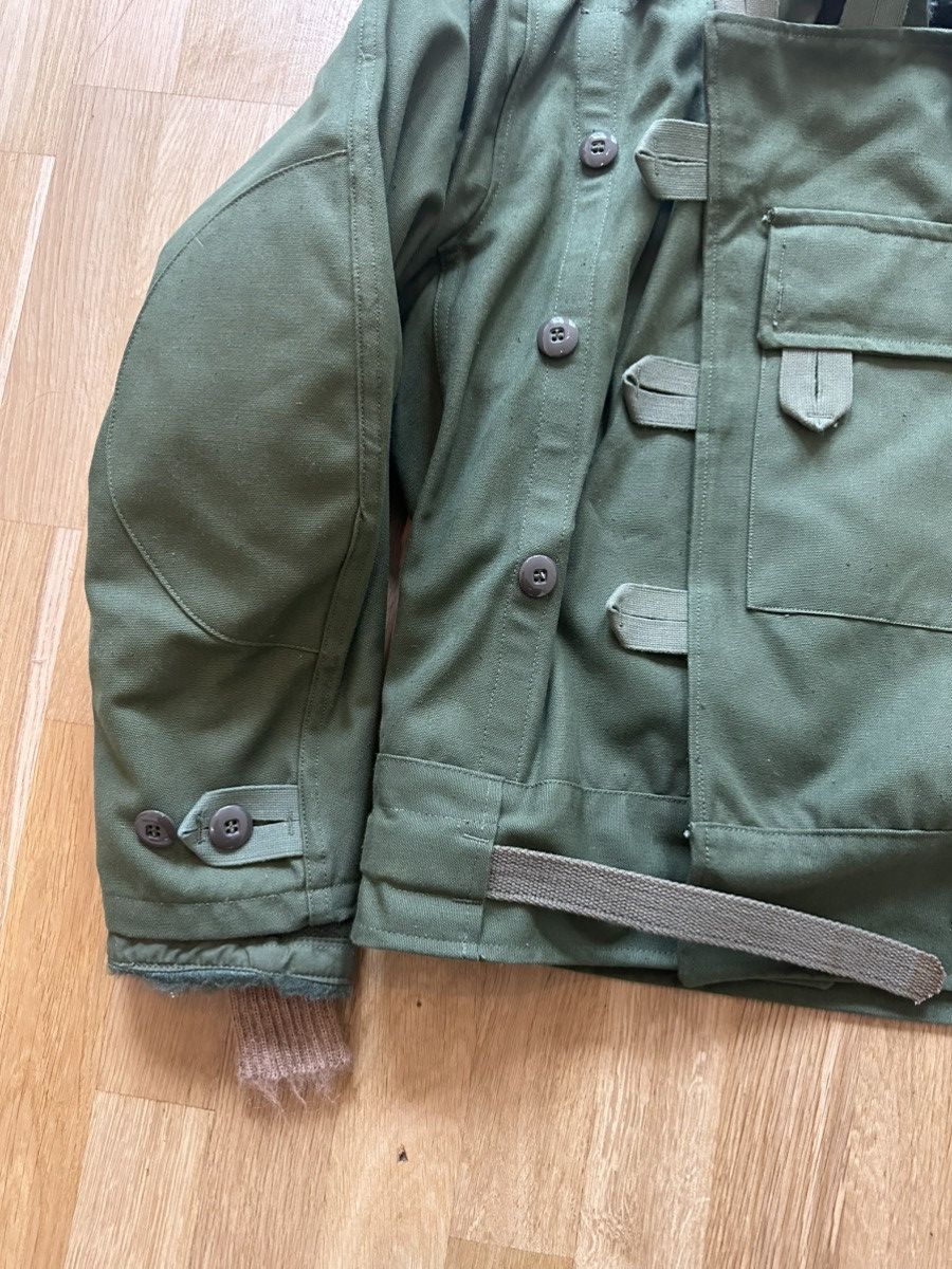 Vintage Swedish Army Motorcycle Jacket 1961 Size US L / EU 52-54 / 3 - 3 Thumbnail