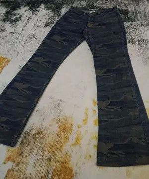 Mexx Vintage XX by MEXX Camo Bootcut Jeans Size 26" / US 2 / IT 38 - 3 Thumbnail