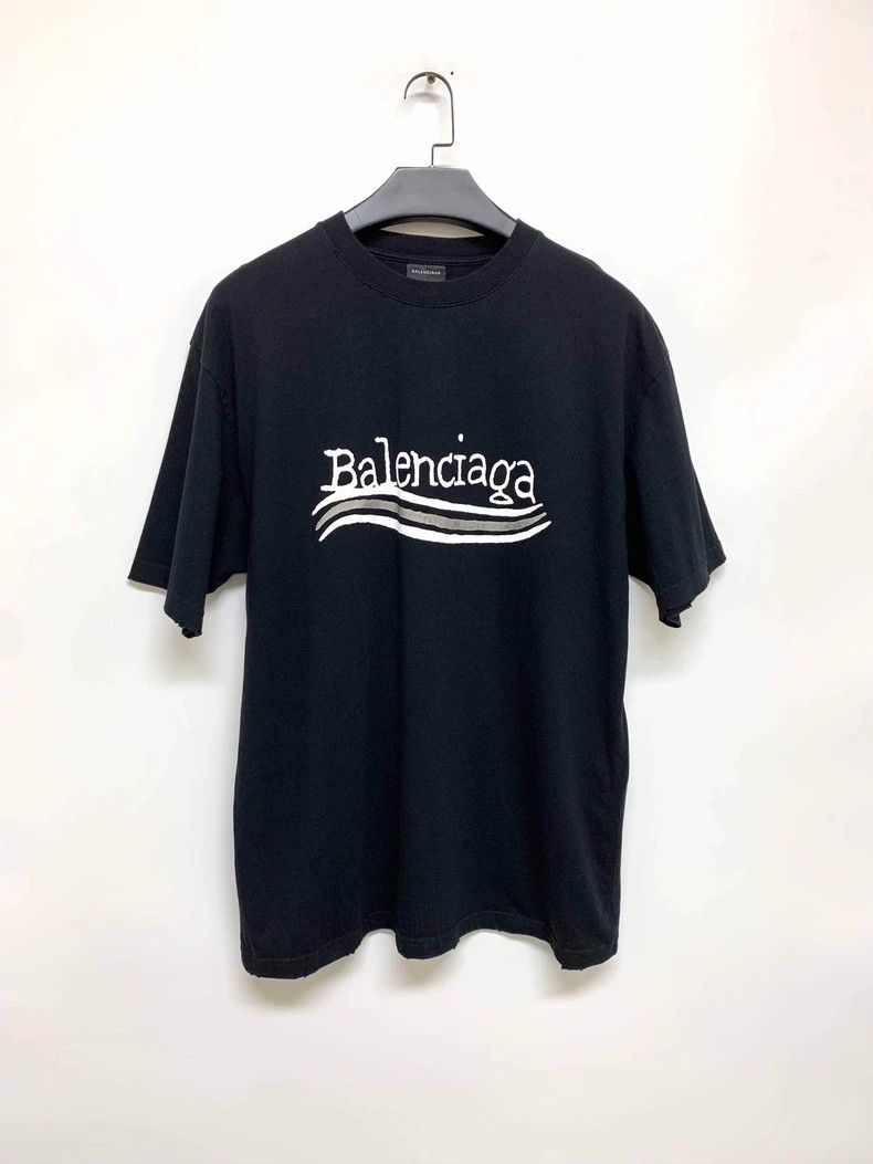 Balenciaga Balenciaga Doodle Cola Short Sleeve T-Shirt Size US S / EU 44-46 / 1 - 1 Thumbnail