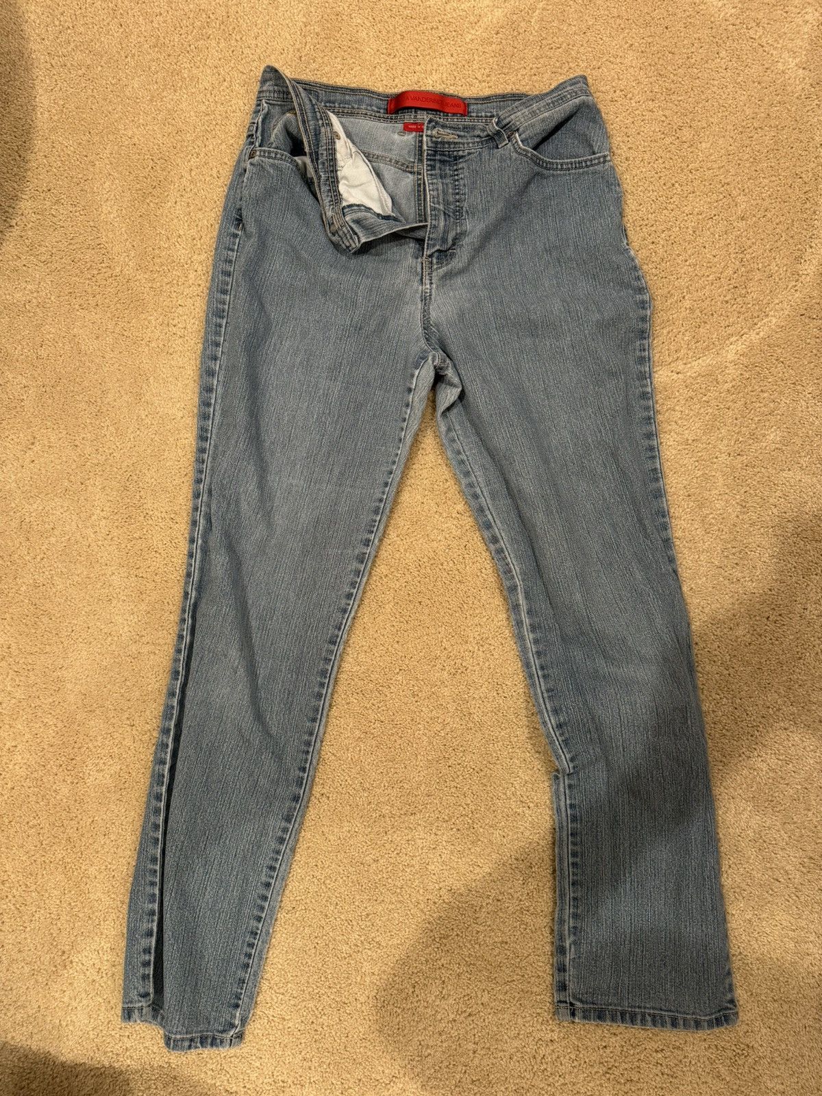 Gloria Vanderbilt Thrifted jeans Size 34" / US 12 / IT 48 - 1 Thumbnail