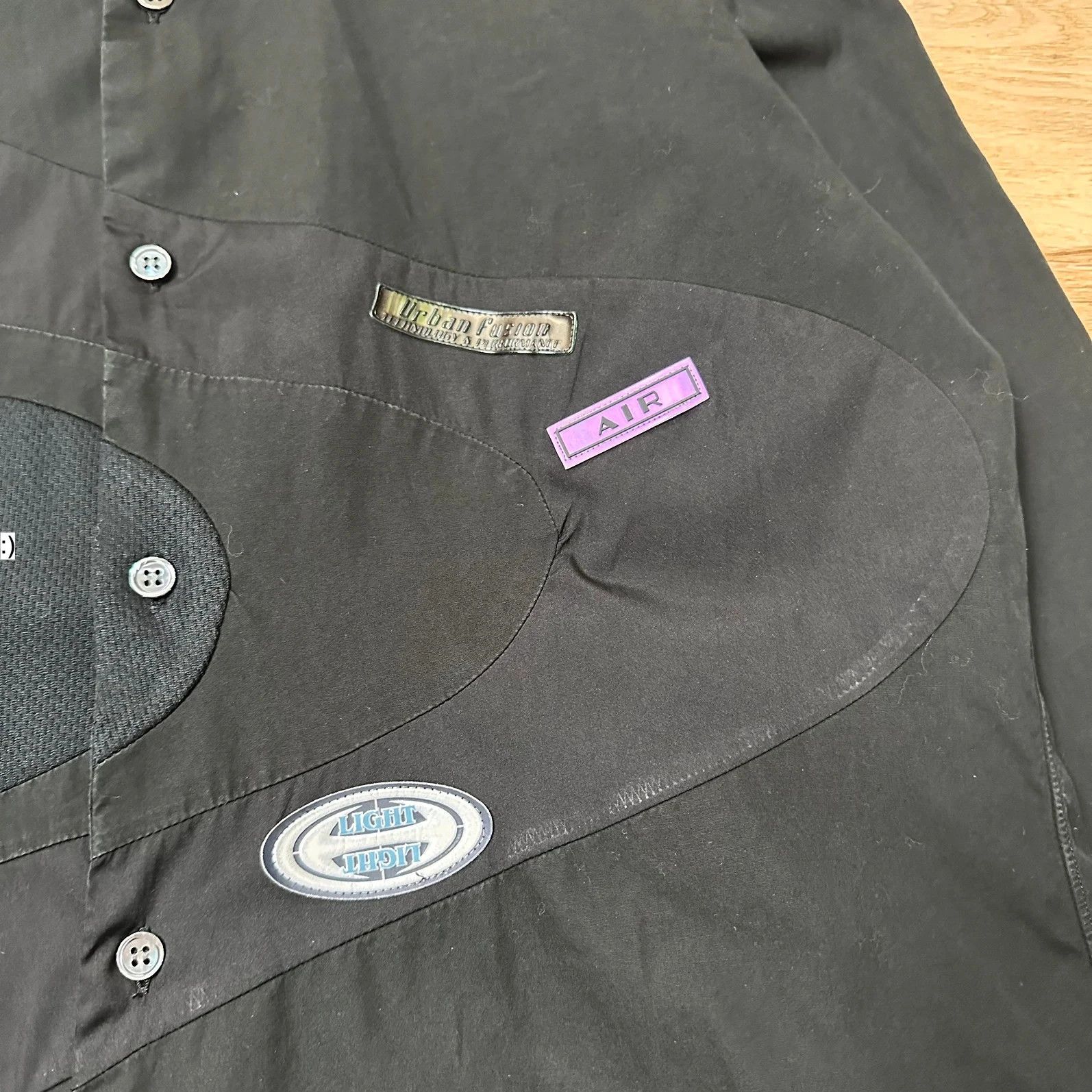 Comme des Garcons SHIRT Chemise Comme des Garcons SHIRT Patch Black Size US M / EU 48-50 / 2 - 3 Thumbnail