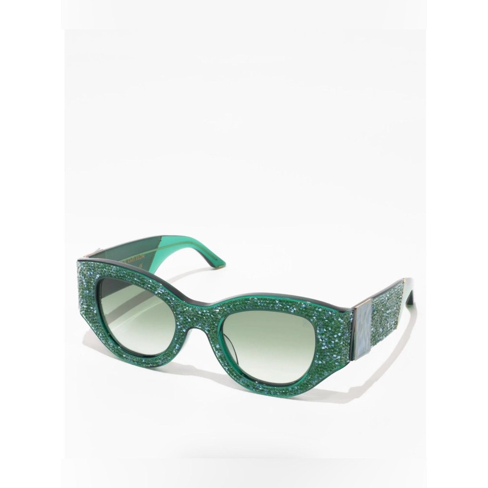 NEW!!! Anna-Karin Karlsson women emerald green sunglasses Limited Edition 1750$ ANNA-KARIN KARLSSON EXCLUSIVE AB main image 2