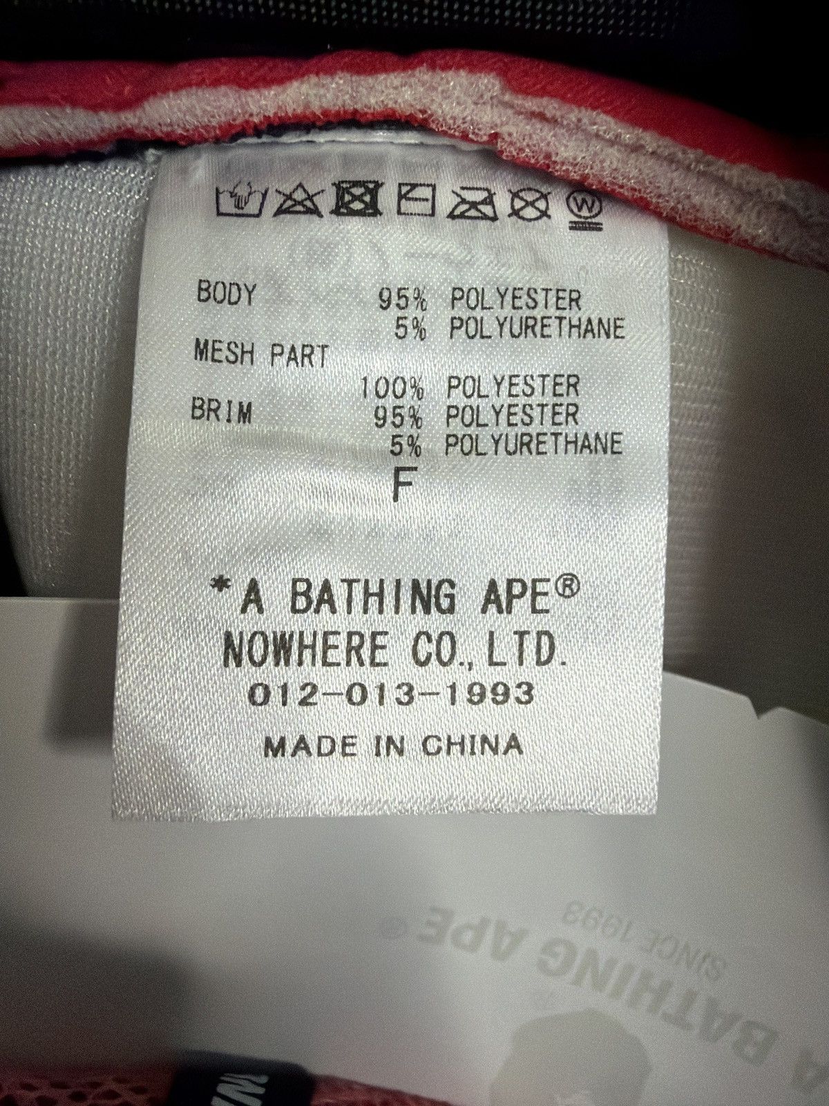 Bape Bape Trucker Hat Size ONE SIZE - 4 Thumbnail