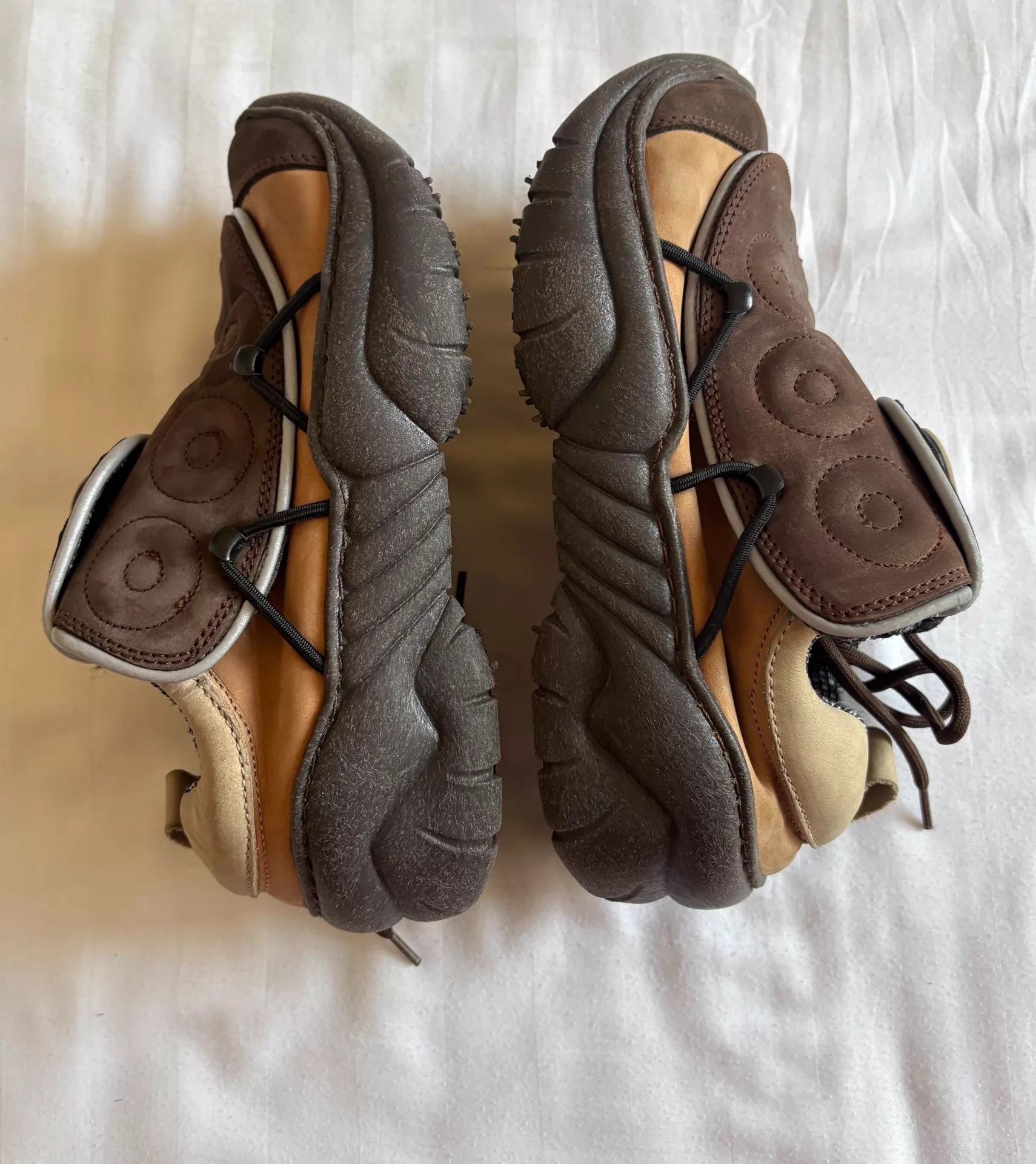 Other Swear Vintage Alien Bread Loafer Flap Hidden Laces 36 (Fits 38) Size US 5.5 / IT 35.5 - 5 Thumbnail