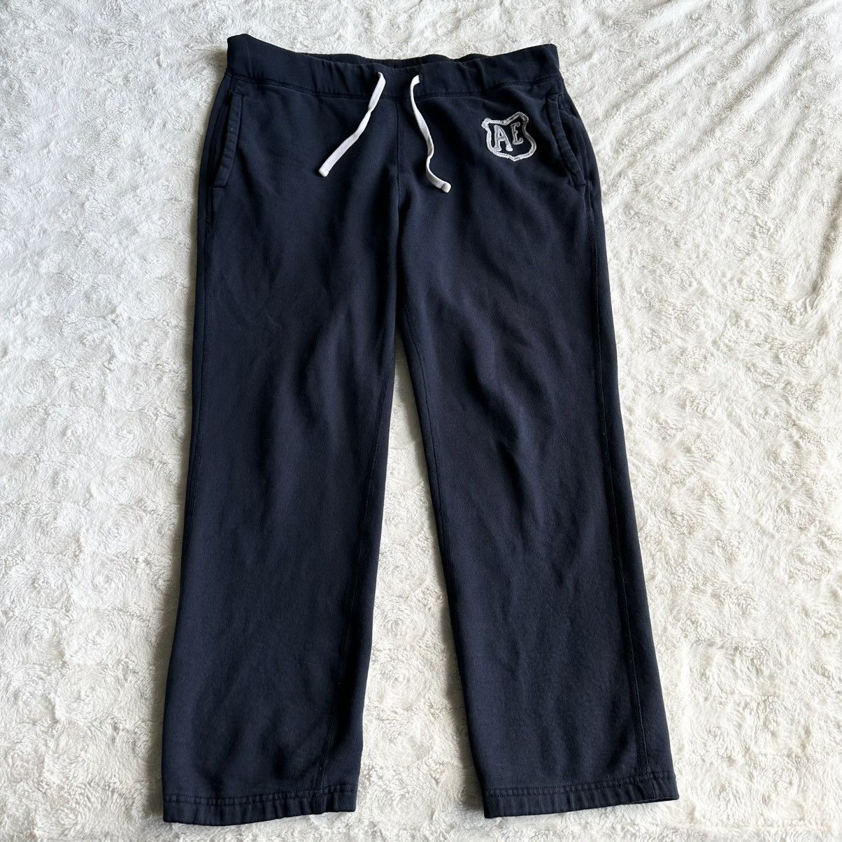 American Eagle Outfitters American Eagle Sweatpants Mens M 36x28 Navy AE Y2K Straight Size US 36 / EU 52 - 2 Thumbnail