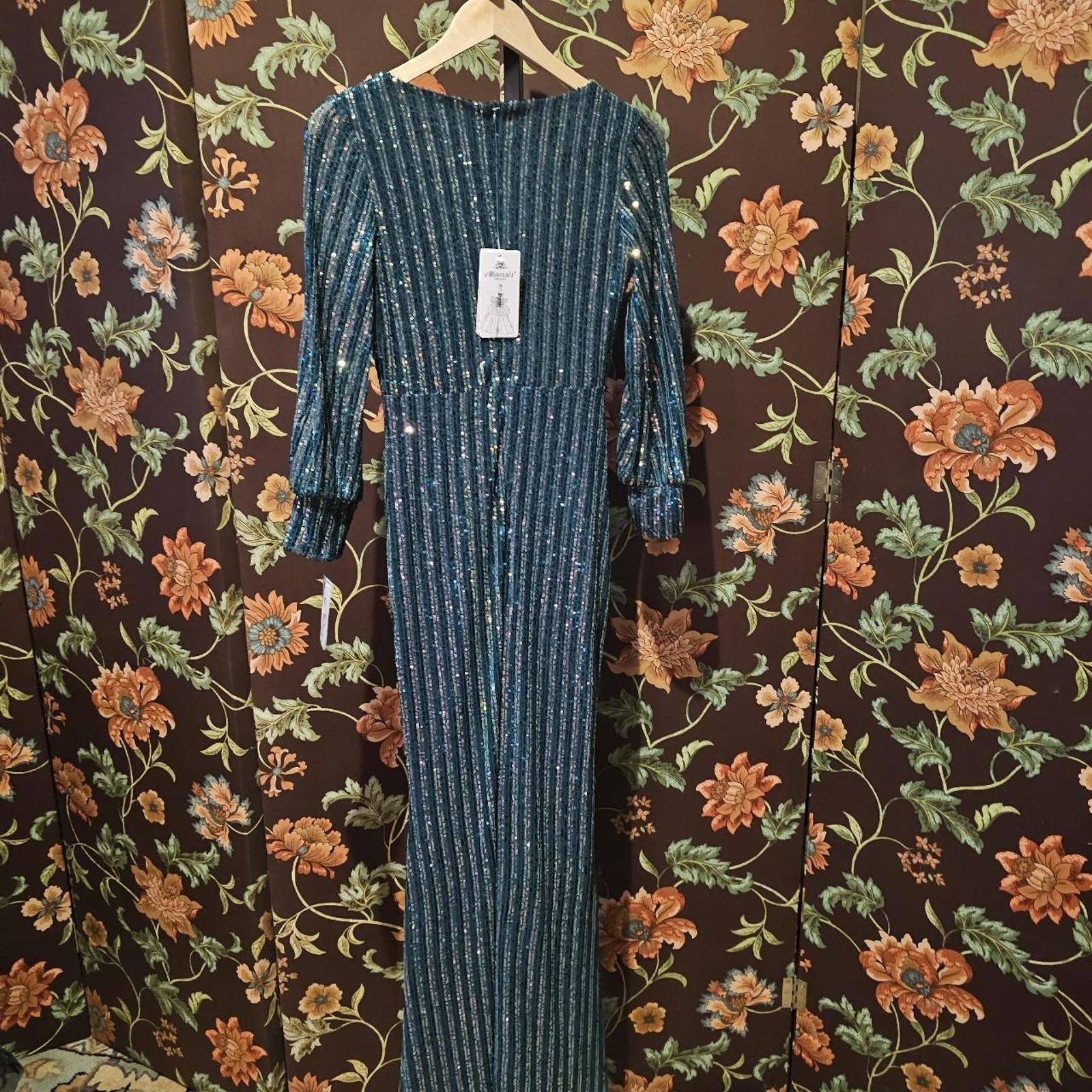 Other Women's New Formal Green Dress Size M / US 6-8 / IT 42-44 - 4 Thumbnail