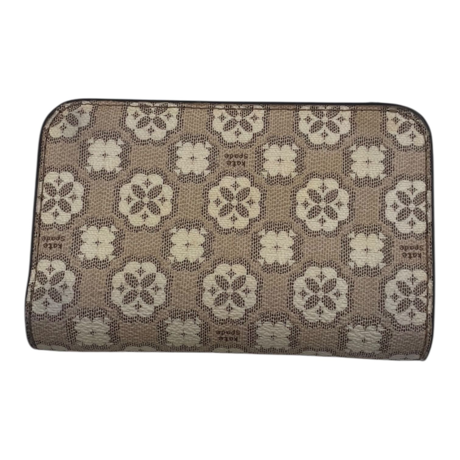 Kate Spade Kate Spade New York Wallet Floral Pattern Compact Zip Size ONE SIZE - 2 Thumbnail