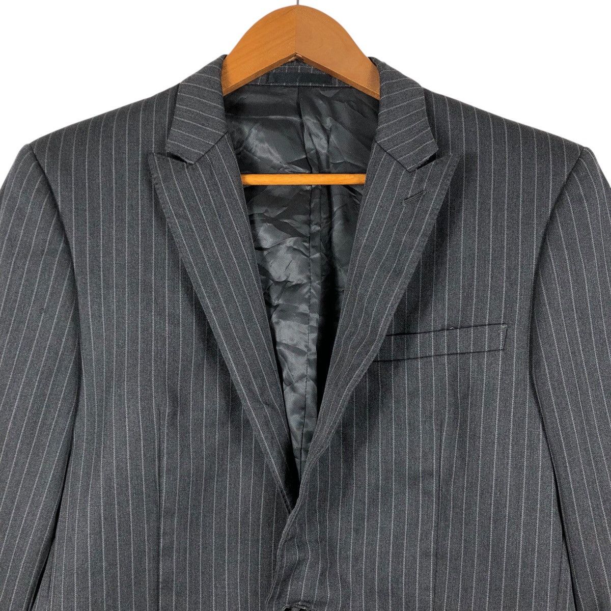 Yohji Yamamoto A.A.R Yohji Yamamoto Vertical Stripe Blazer Jacket Size US L / EU 52-54 / 3 - 2 Thumbnail