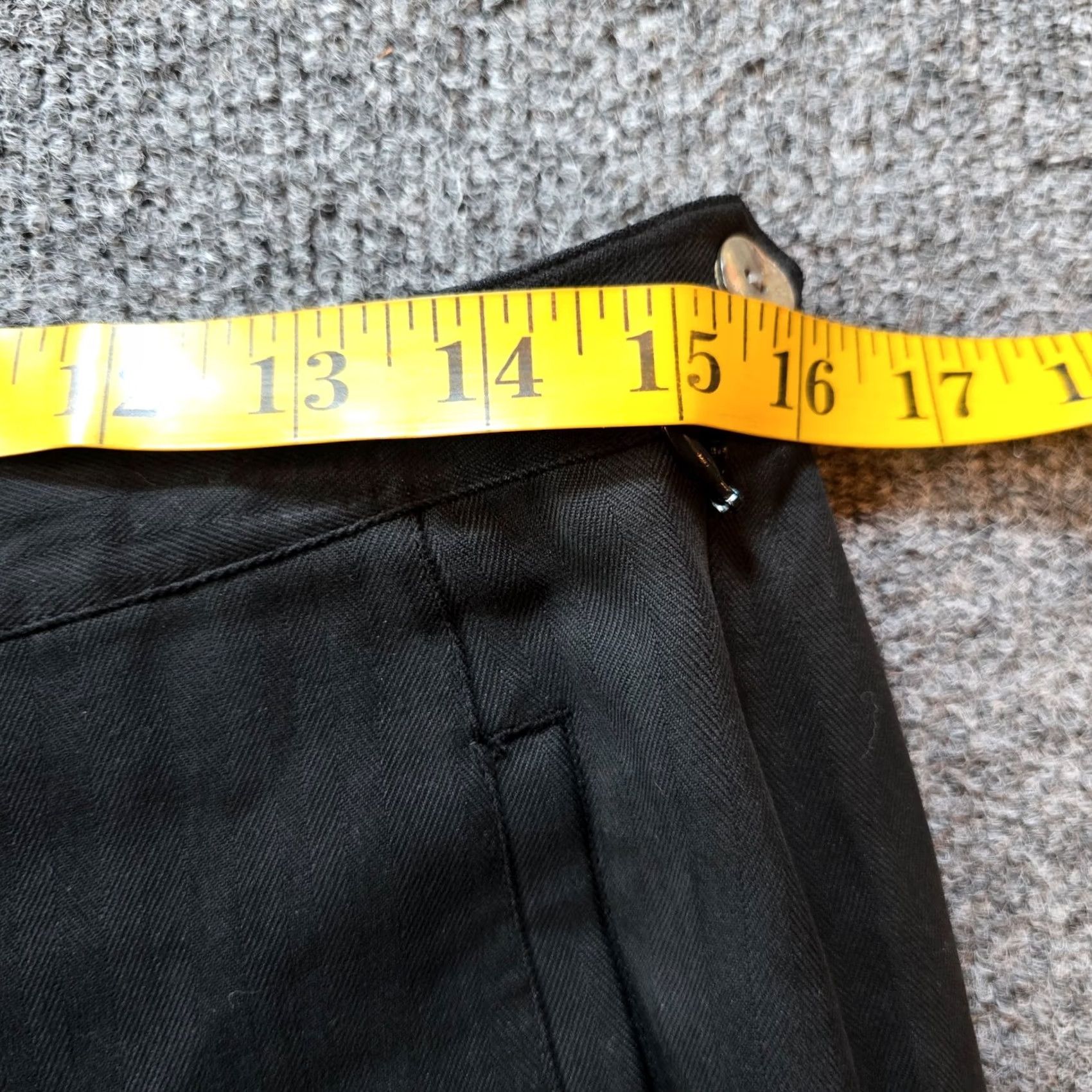 Tommy Bahama Tommy Bahama Pants Womens Size 8 Black Silk Wide-Leg Side Zip Cropped Casual Size 30" / US 8 / IT 44 - 6 Thumbnail