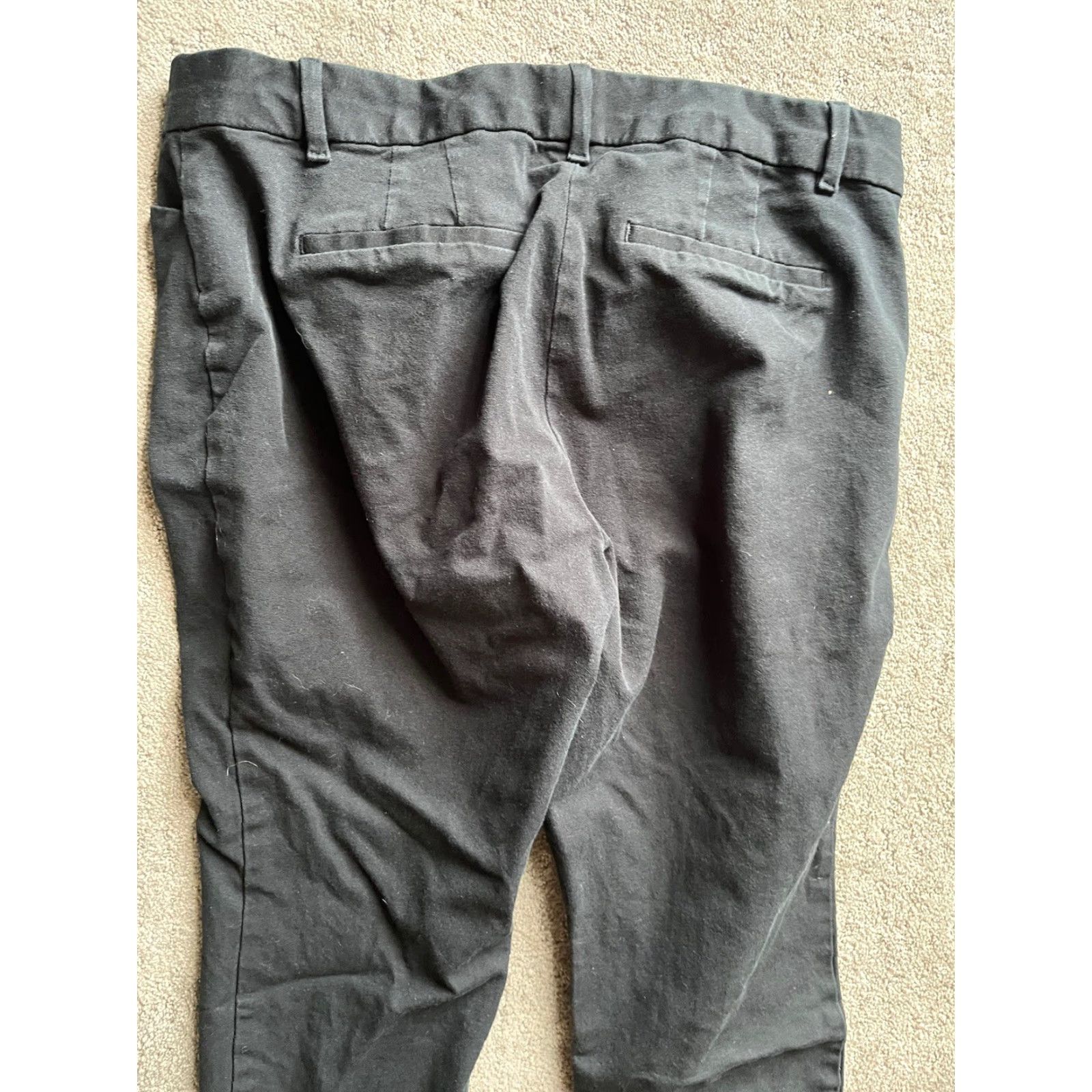 Gap Gap Signature Women's Curvy Skinny Ankle Pants Black Formal Sz 14 Size 30" / US 8 / IT 44 - 5 Thumbnail