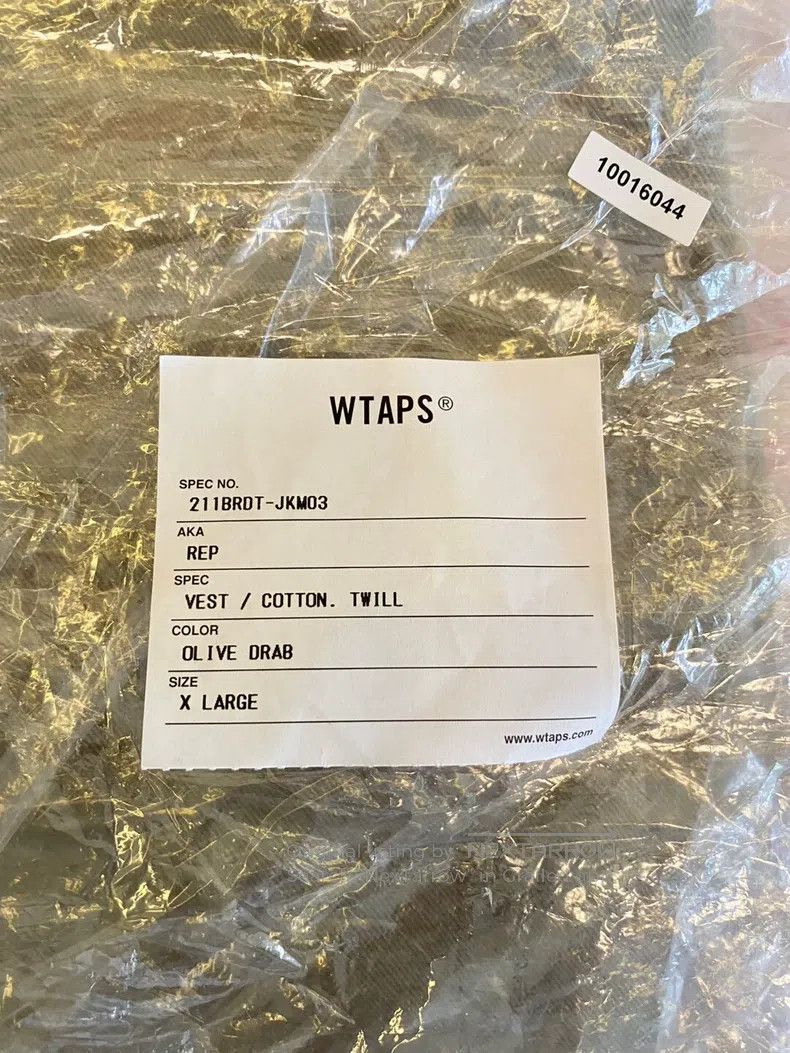 Wtaps Wtaps Purse vest Size US XL / EU 56 / 4 - 9 Thumbnail