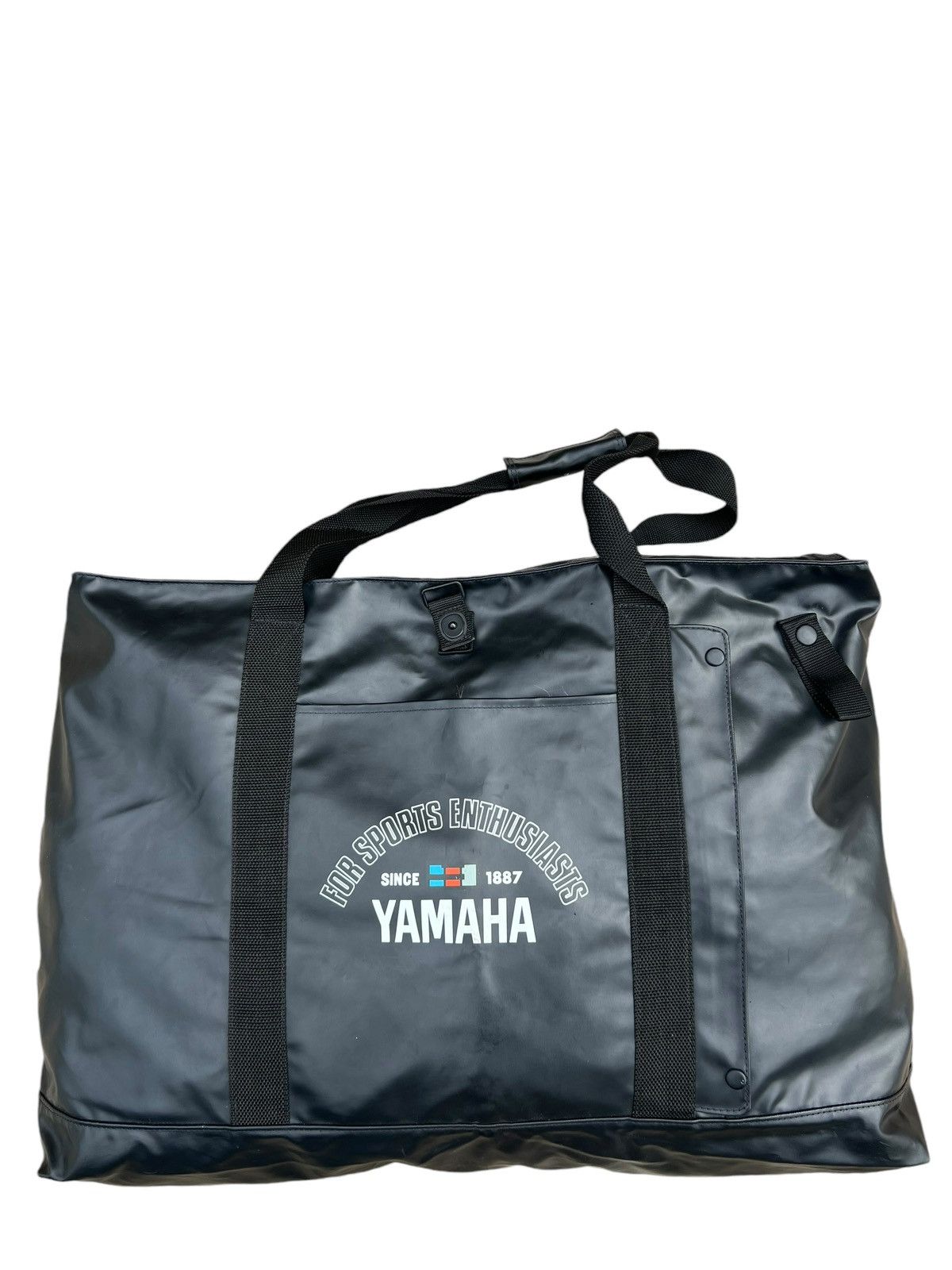 Vintage Vintage 90s Yamaha Japan Huge PU tote Bag Size ONE SIZE - 5 Thumbnail