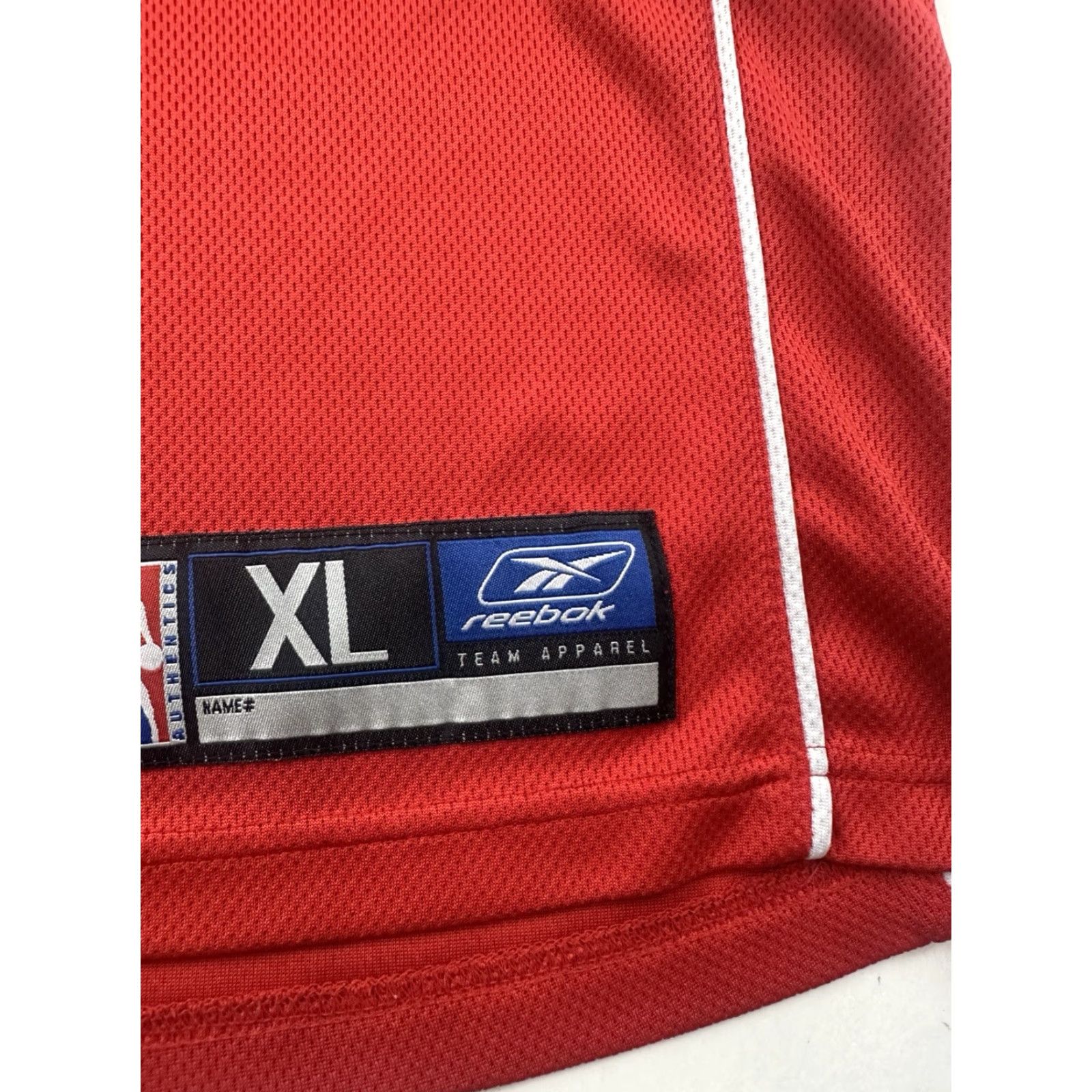 Reebok VINTAGE Reebok Jersey Shirt Mens XL Red Sleeveless NBA Casual Athletic Training Size US XL / EU 56 / 4 - 2 Thumbnail