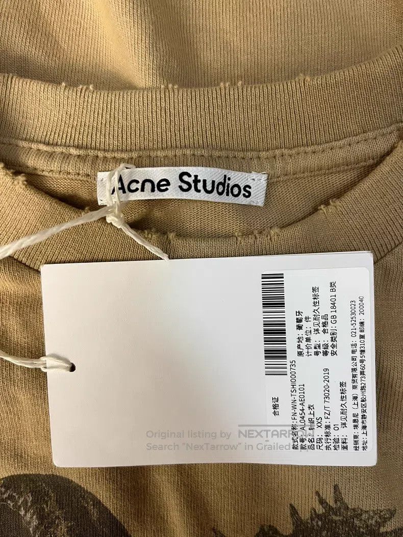 Acne Studios Acne Studios Heart Printed Fake Two-piece Long-sleeve T Size XXS / US 00 / IT 34 - 3 Thumbnail