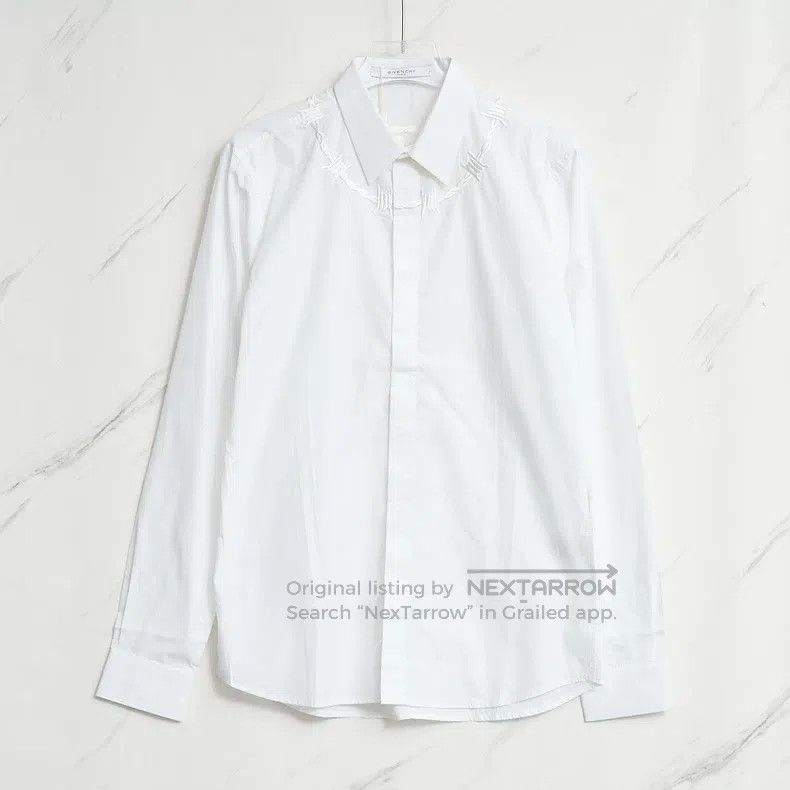 Other Givenchy Heavy Duty Embroidered Shirt Size US M / EU 48-50 / 2 - 1 Thumbnail