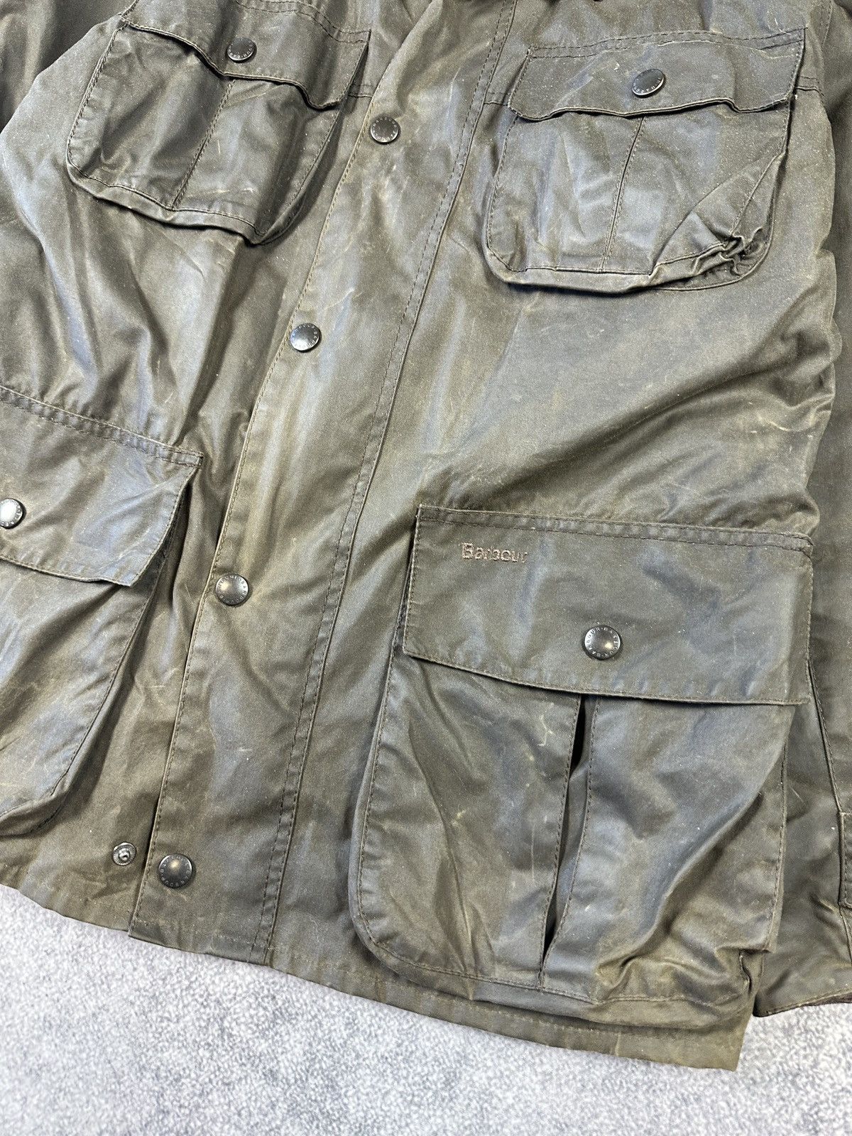 Barbour Vintage Barbour Wax Sapper Jacket UK Style Streetwear L Size US L / EU 52-54 / 3 - 2 Thumbnail