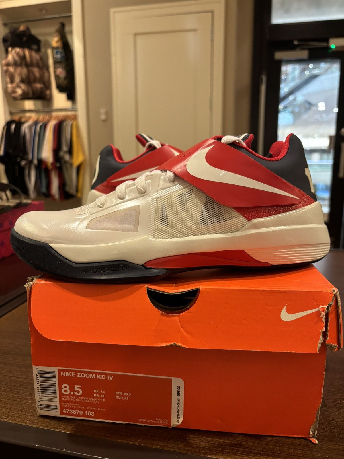 Nike Nike KD IV USA Size US 8.5 / EU 41-42 - 1 Thumbnail