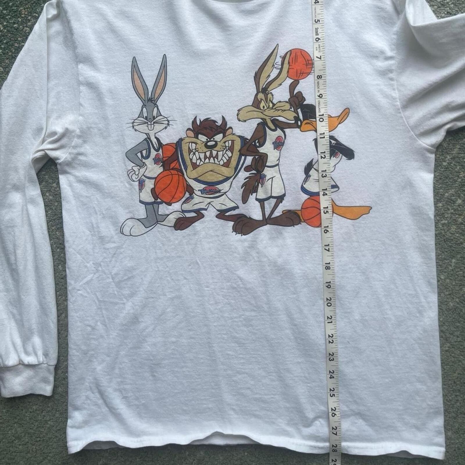 Other Men’s Space Jam Tune Squad Looney Tunes Long Sleeve Shirt Size US L / EU 52-54 / 3 - 6 Thumbnail
