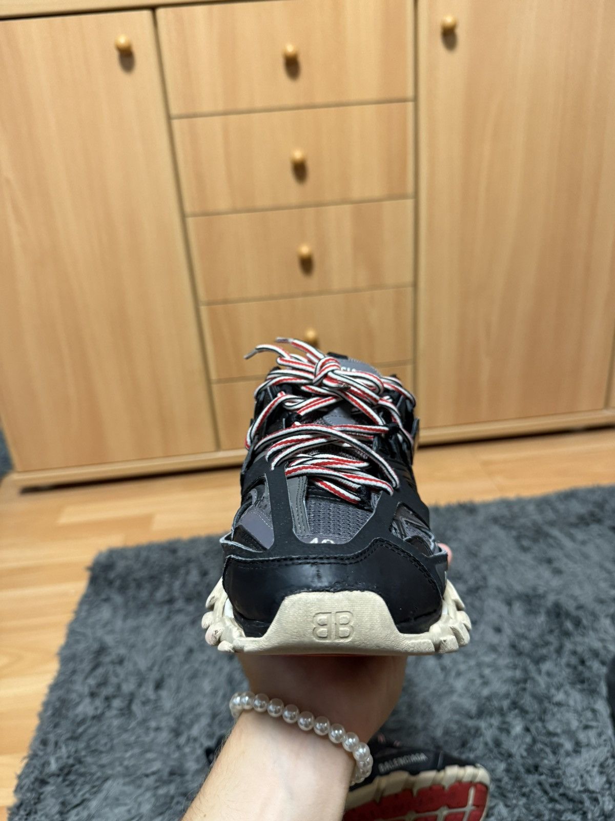 Balenciaga Balenciaga Track Trainer - bred Size US 7 / EU 40 - 5 Thumbnail