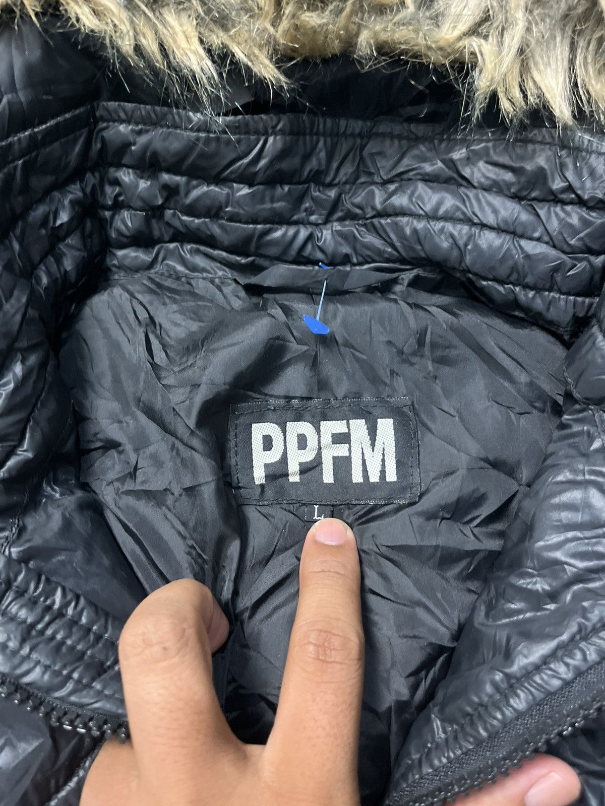 Japanese Brand Vintage PPFM Fur Jacket ifsixwasnine lgb style Size L / US 10 / IT 46 - 7 Thumbnail