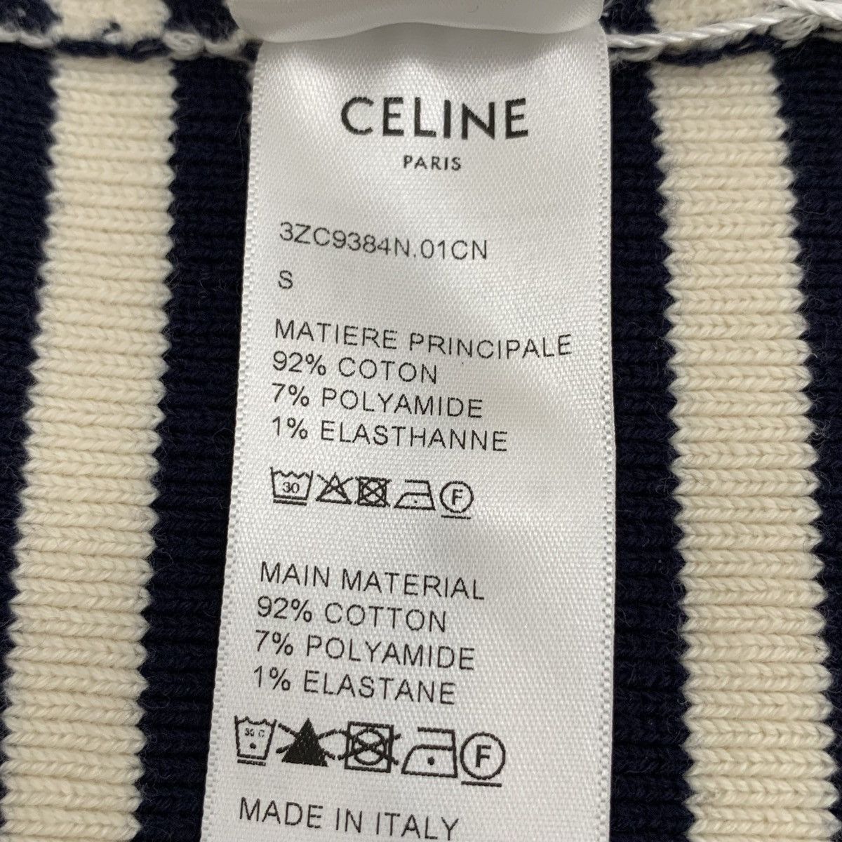 Celine Celine 22 Style Color Block Stripe Knitwear K26WX Size S / US 4 / IT 40 - 8 Thumbnail
