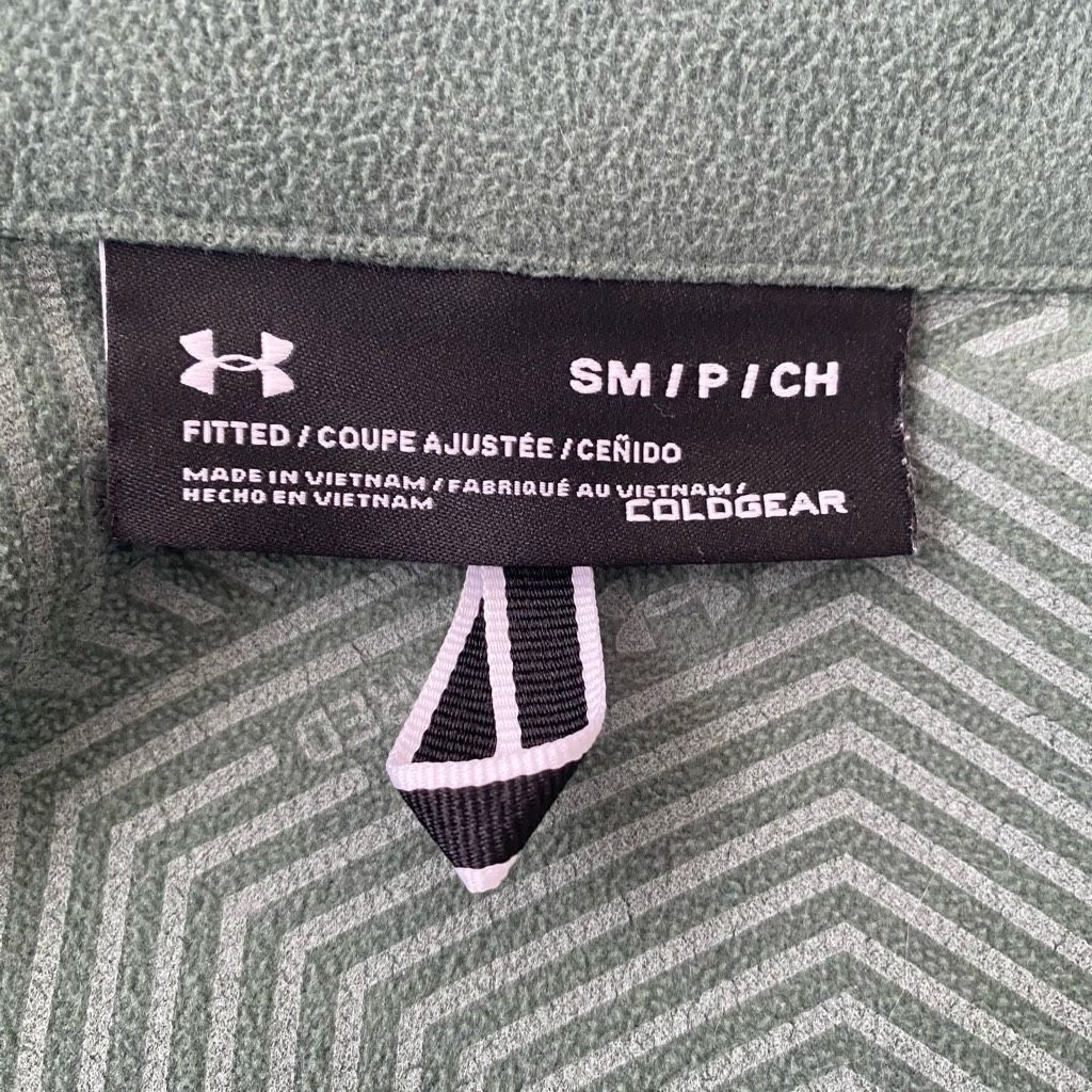 Under Armour Under Armour men S cold gear Infrared fitted full zip jacket Size US S / EU 44-46 / 1 - 7 Thumbnail