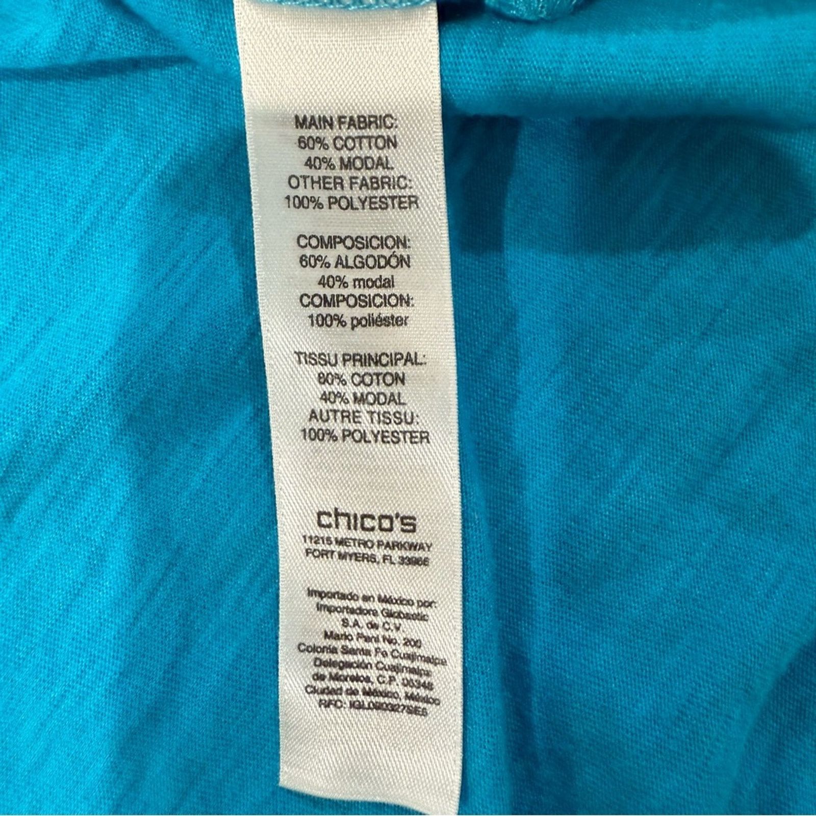 Chicos Weekends by Chino’s Camille Mesh Front Cardigan Womens 2 Size L / US 10 / IT 46 - 5 Thumbnail
