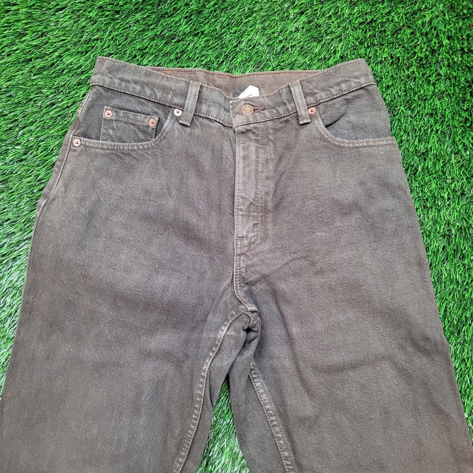 Levi's VTG Levi's 550 Mom Jeans Womens 31 High Waisted Tapered USA Size 31" - 2 Thumbnail