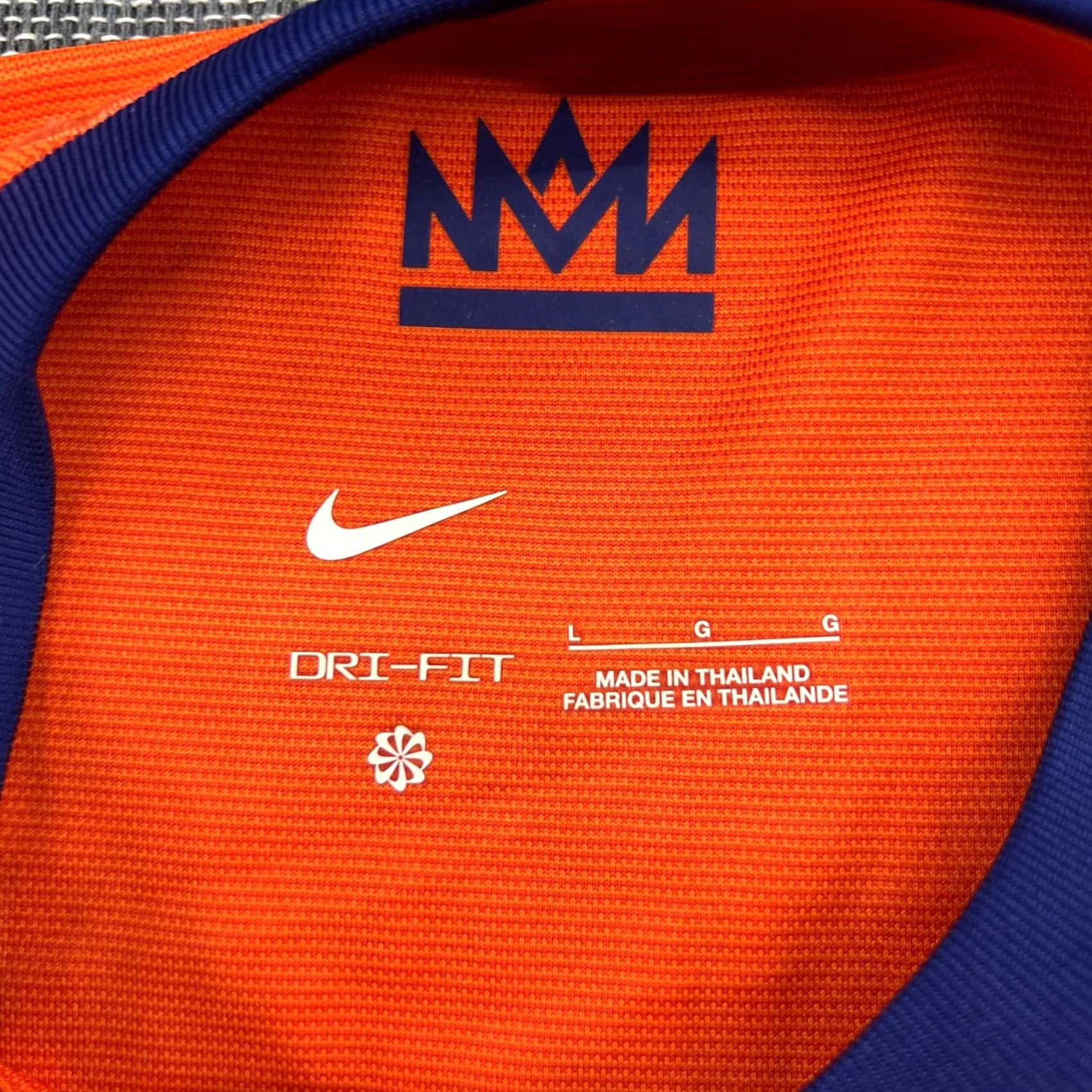 Nike Nike Netherlands 2024 2025 Home Football Jersey Mens Large Orange Shirt Athletic Jersey Nike Mens L Orange Football Size US L / EU 52-54 / 3 - 5 Thumbnail