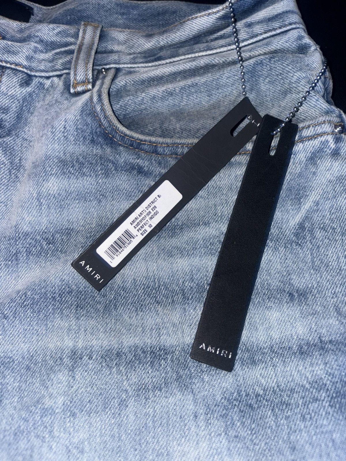 Amiri Amiri relaxed fit jeans Size US 32 / EU 48 - 4 Thumbnail