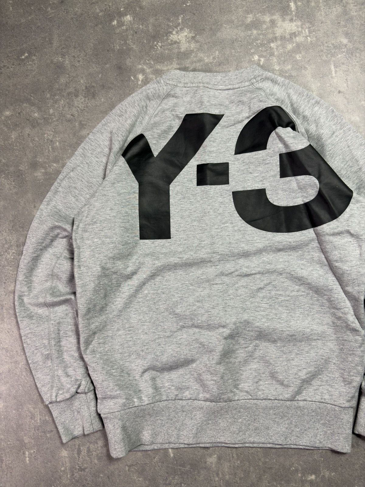 Y-3 Y-3 Yohji Yamamoto x Adidas Big Back Logo Crewneck S Size US S / EU 44-46 / 1 - 11 Thumbnail