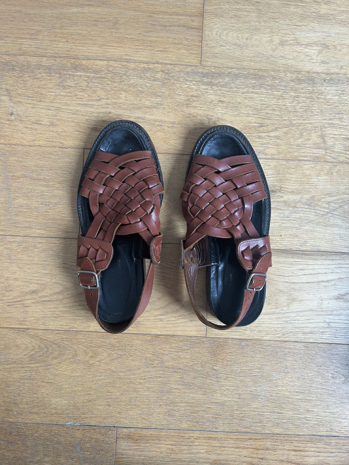 Comme des Garcons Homme × Comme des Garcons Homme Plus Comme des Garcons HP Leather Sandals Size US 9 / EU 42 - 1 Thumbnail
