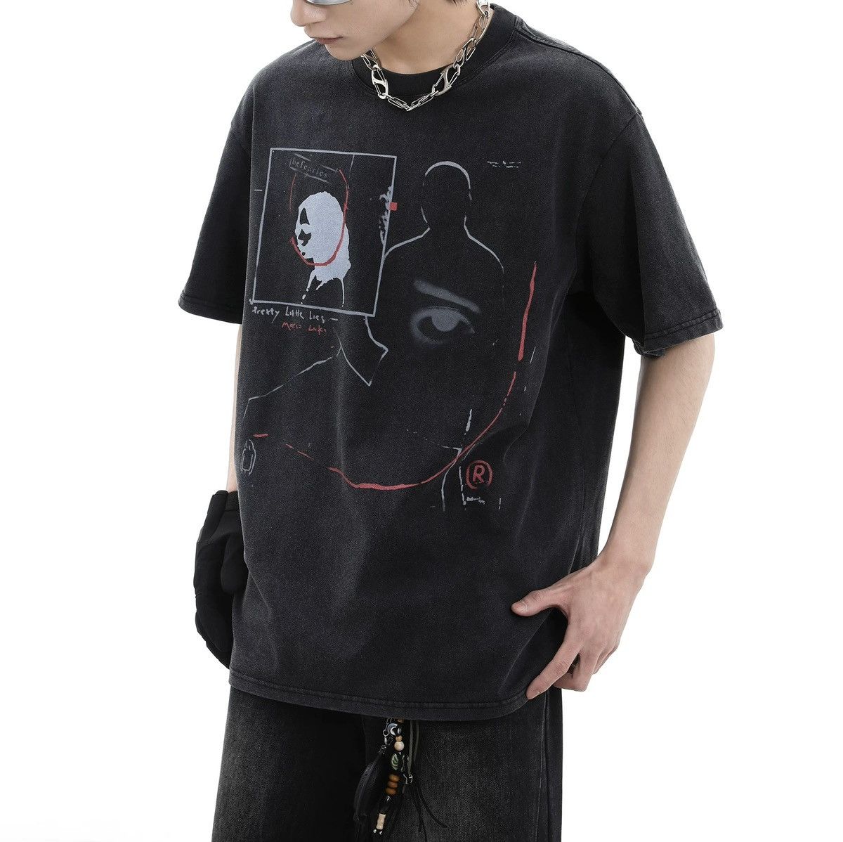 Japanese Brand × Vintage Retro punk tshirt Size US L / EU 52-54 / 3 - 2 Thumbnail