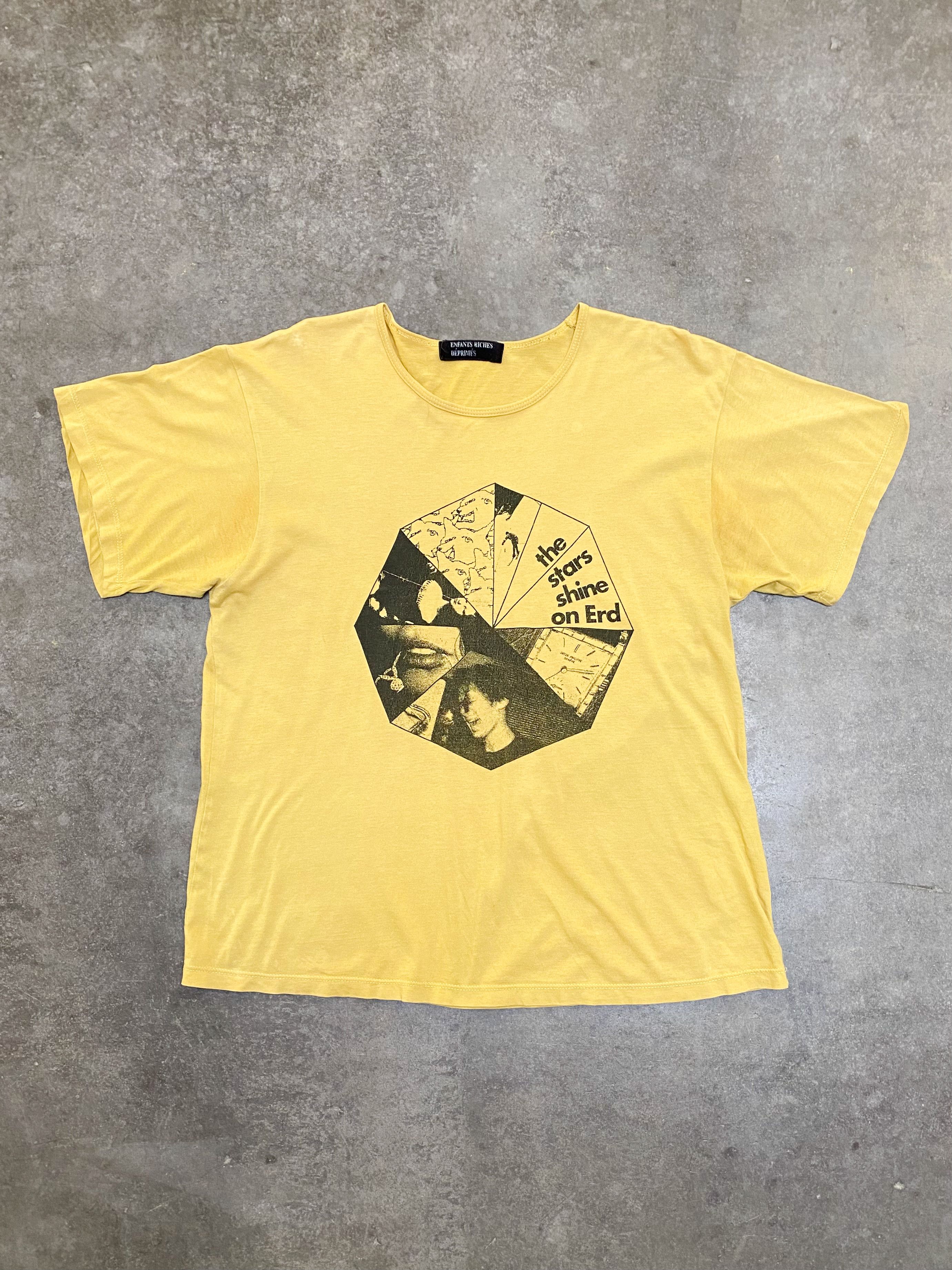 image of Enfants Riches Deprimes Stars Shine On Erd in Yellow, Men's (Size Small)