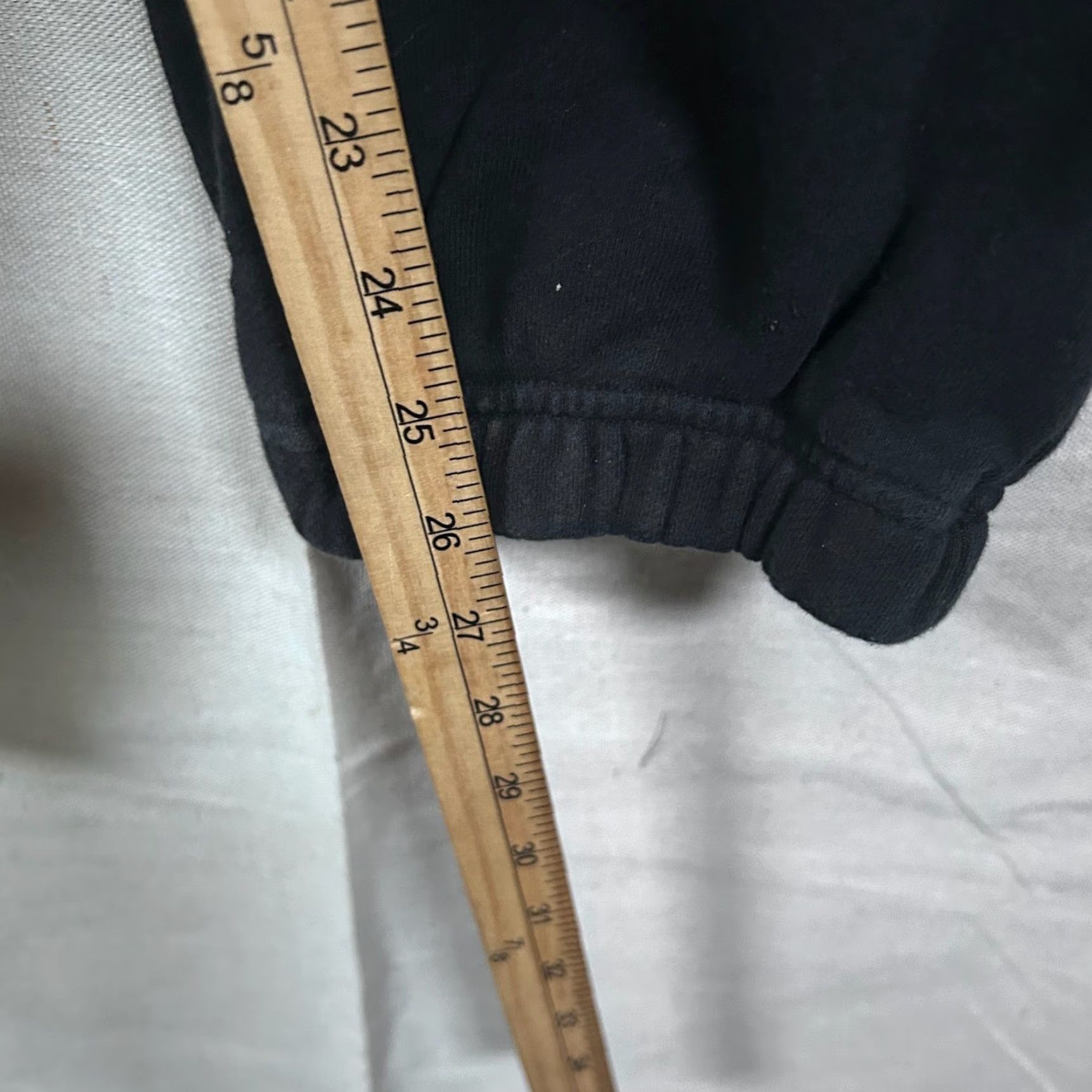 Nike Nike Sportswear Mens Black Fleece Jogger Sweatpants NSW Logo Large Size US 33 - 6 Thumbnail