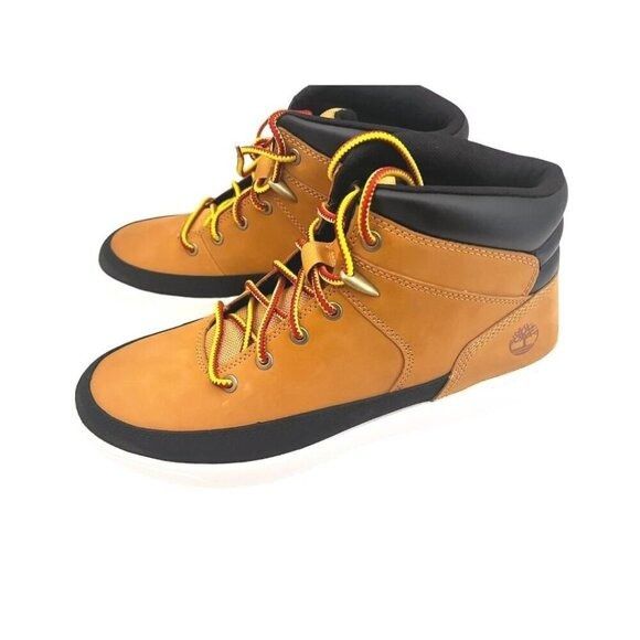 Timberland Timberland Mens Wheat Leather Seneca Bay Lace Up Mid Top Sne Size US 9.5 / EU 42-43 - 4 Thumbnail
