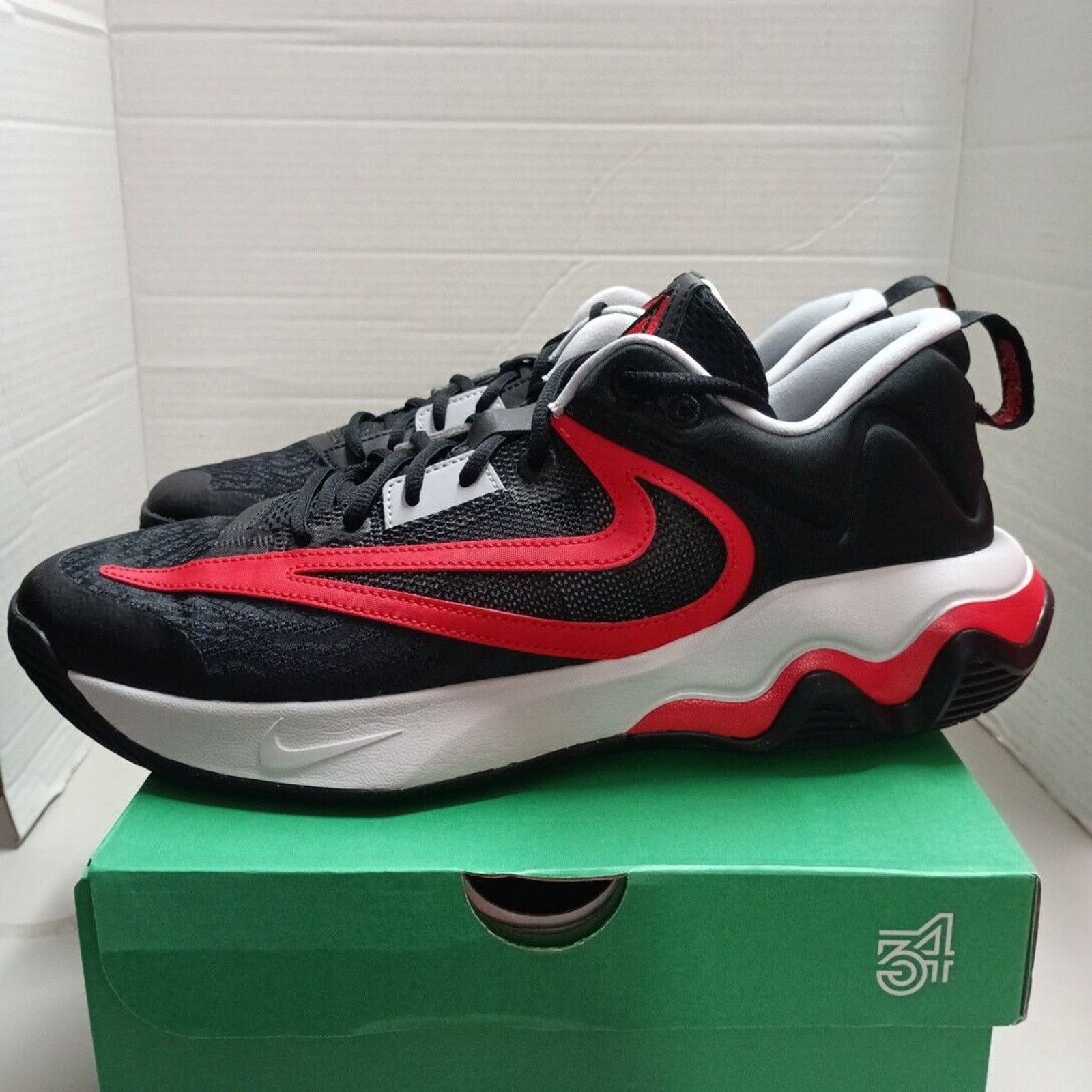 Nike Nike Giannis Immortality 3 Men's 11.5 Black University Red Size US 11.5 / EU 44-45 - 4 Thumbnail